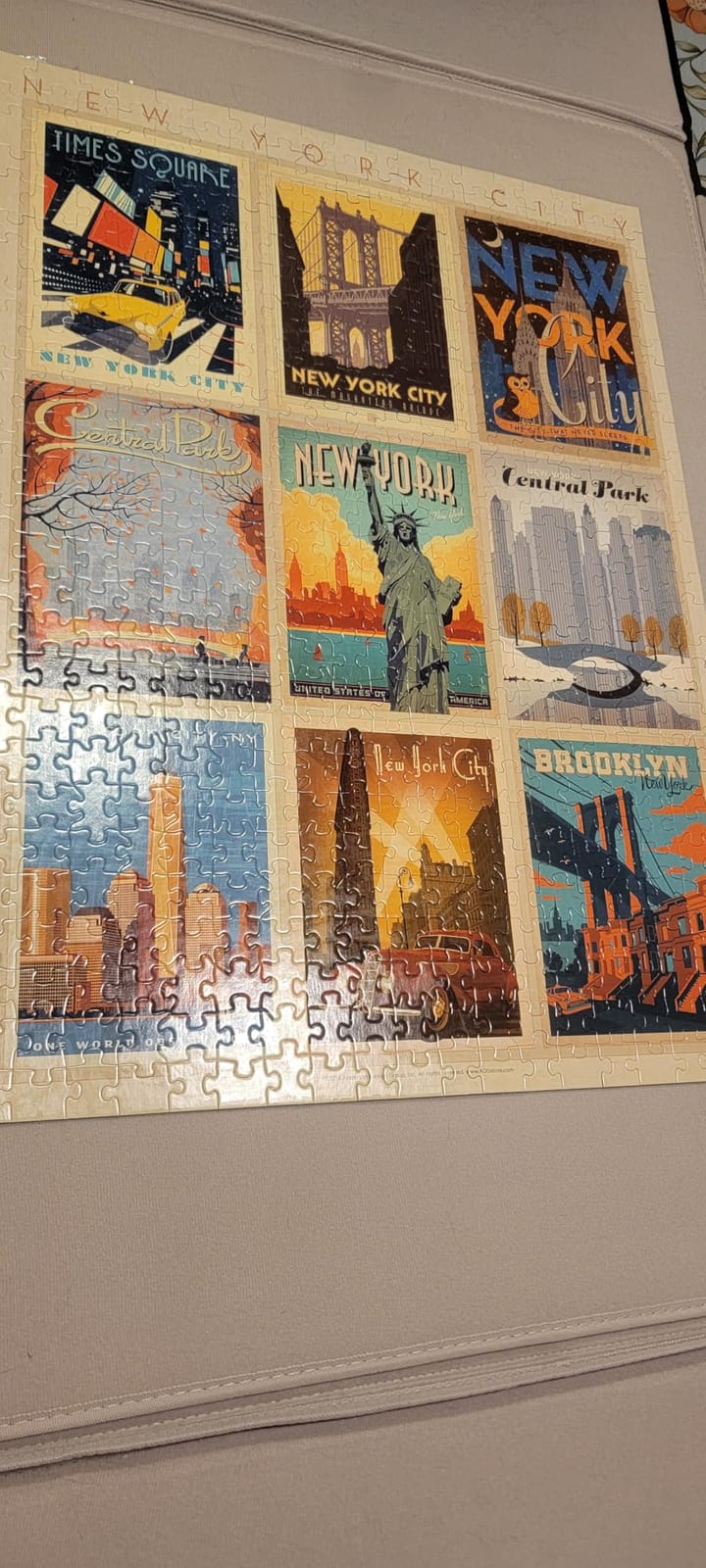 YAKAMOZ Jigsaw Puzzle Glue Clear, Quick Drying with Scraper, 200mL, Puzzle Preservation, Glossy Finish, Even Spreading, Creative Projects customer photo 1