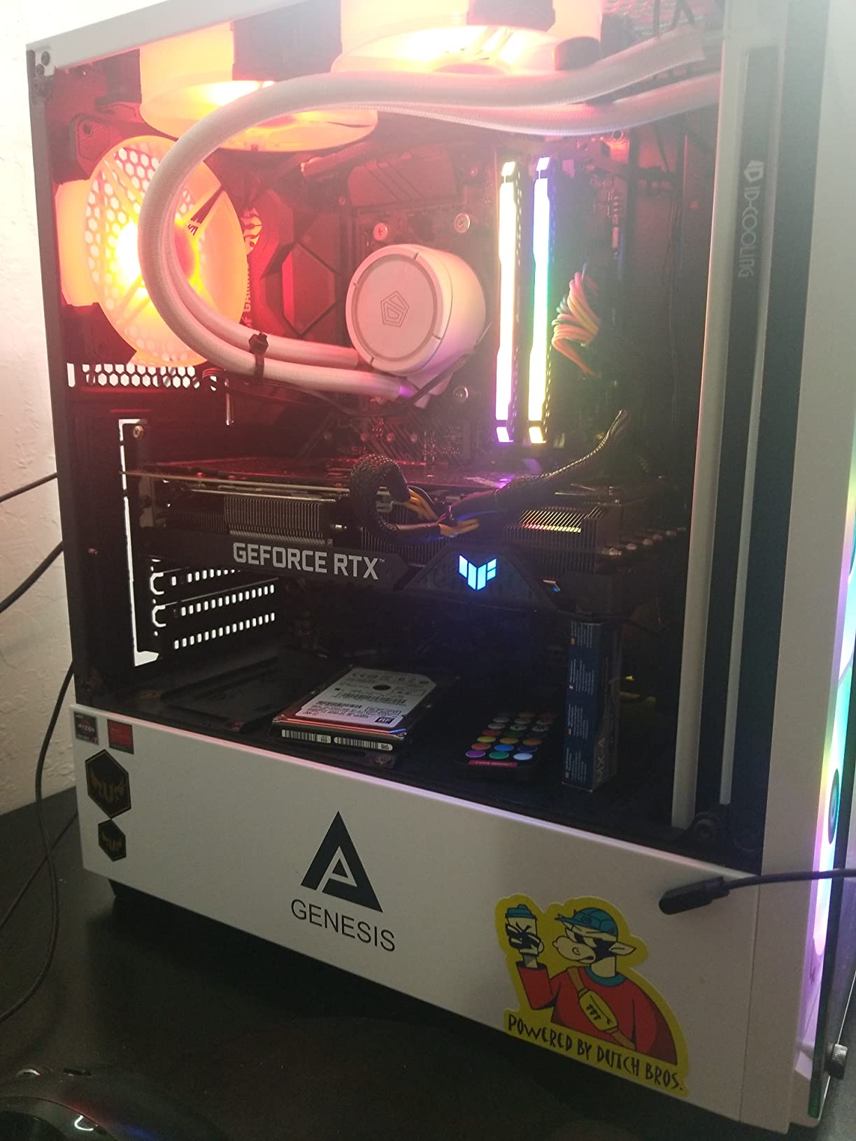 ASUS TUF Gaming NVIDIA GeForce RTX 3080 V2 OC Edition Graphics Card (PCIe 4.0, 10GB GDDR6X, LHR, HDMI 2.1, DisplayPort 1.4a) customer photo 2