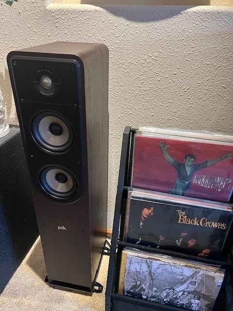 Polk Audio Signature Elite ES50 Tower Speaker, Single, Stunning Black | Hi-Res Certified, Dolby Atmos & DTS:X Compatible, 1