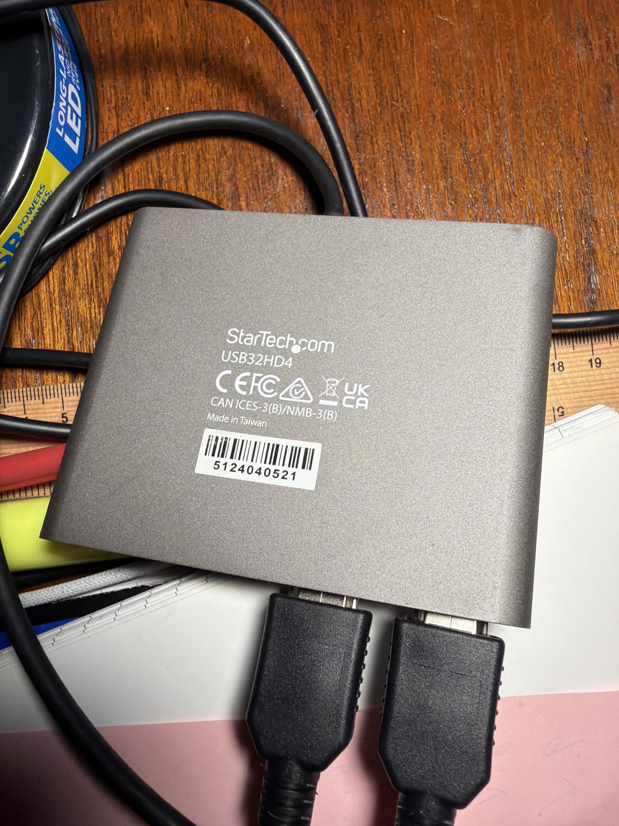 StarTech USB-A 3.0 to Quad HDMI Adapter, 1080p60, Windows, TAA (USB32HD4) customer photo 2