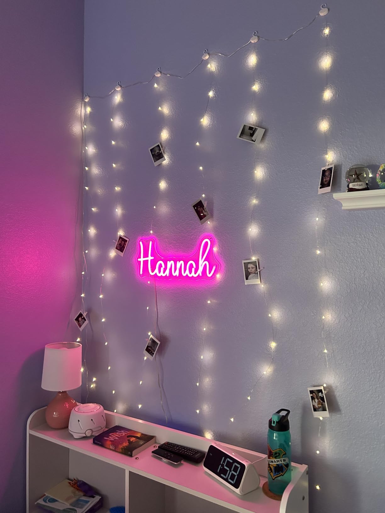 Custom Neon Signs for Wall Decor Personalized Name Néon Led Light Signs | Customizable Aesthetic Room Bedroom Decoration Wedding Birthday Gifts for Teen Girl Make Your Own Kit customer photo 1