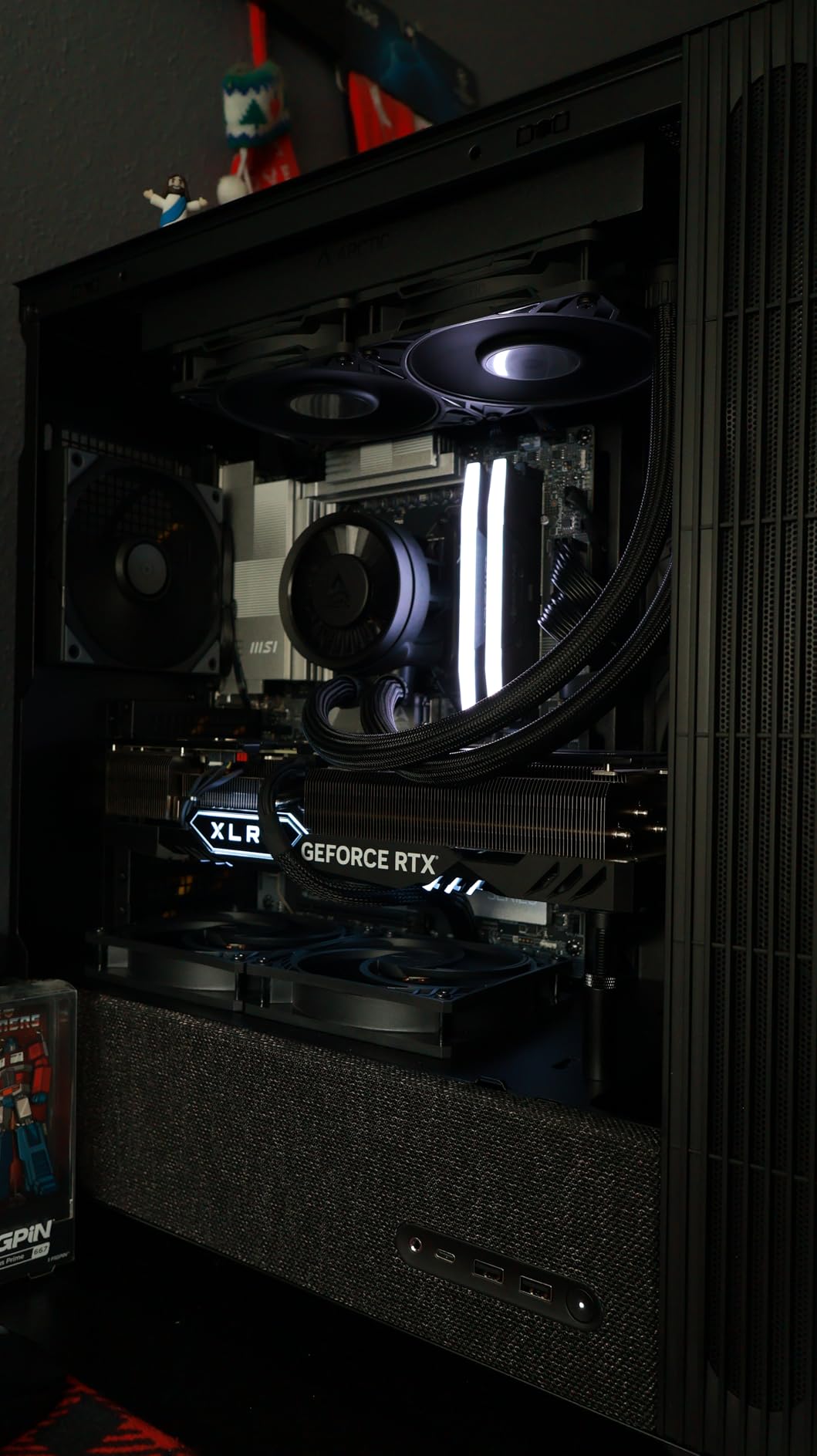 Graphics Card GPU Brace Support, Video Card Sag Holder Bracket, GPU Stand (L, 74-120mm) customer photo 1