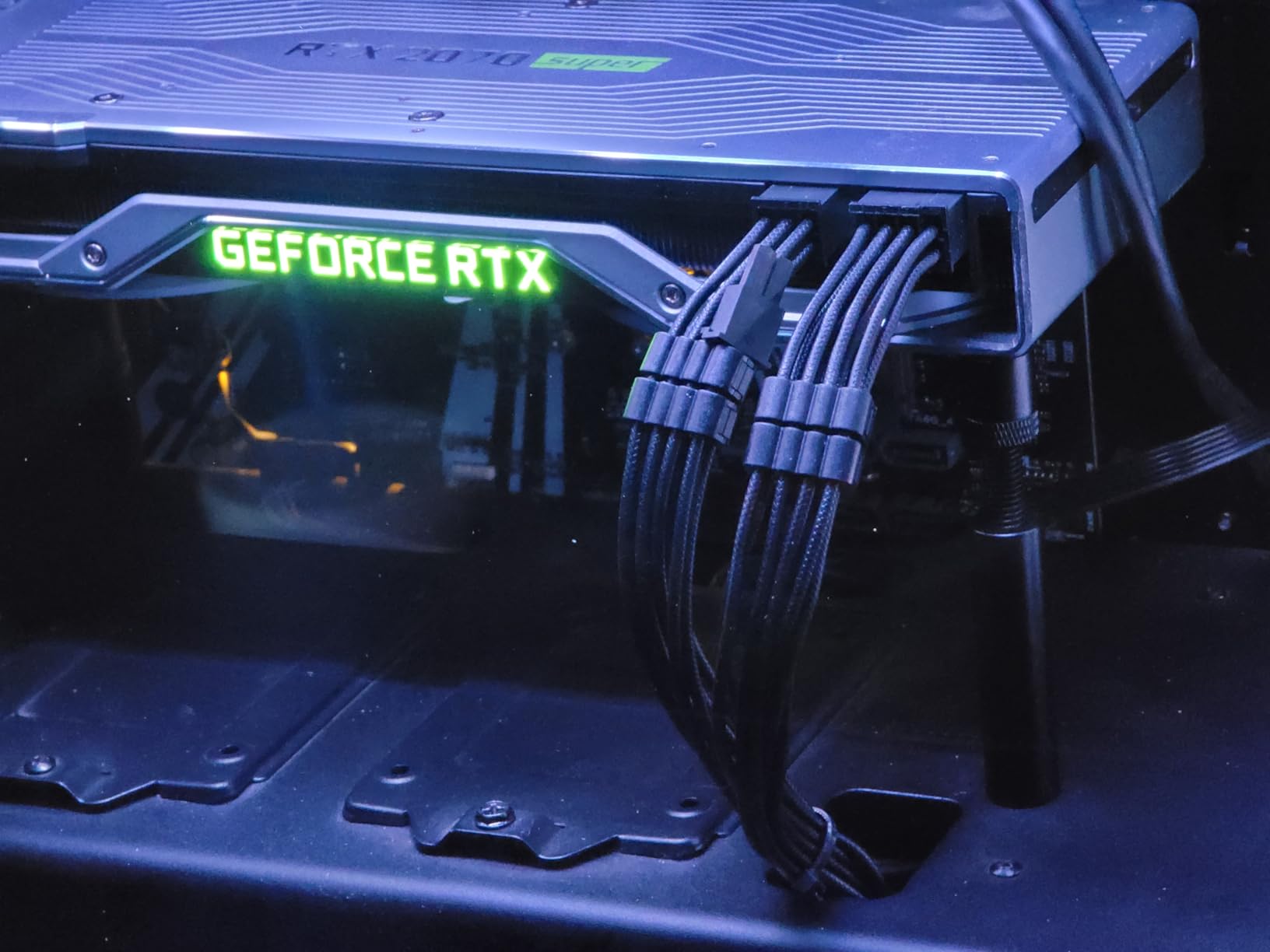 Graphics Card GPU Brace Support, Video Card Sag Holder Bracket, GPU Stand (L, 74-120mm) customer photo 2