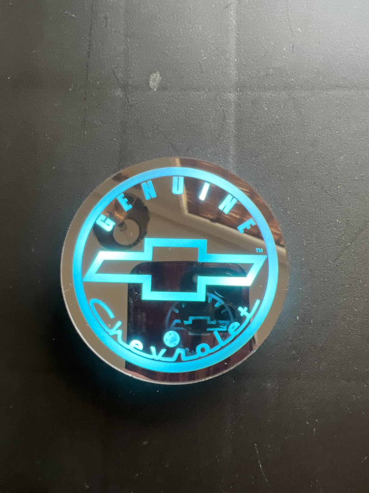 NewL Custom Logo Led Cup Holder Lights 7 Colors USB Charging Mat Cup Pad | Personalized logo, 7-color RGB LED cup coasters with light & vibration sensor. Auto light up in dark, fit all car cup holders customer photo 1