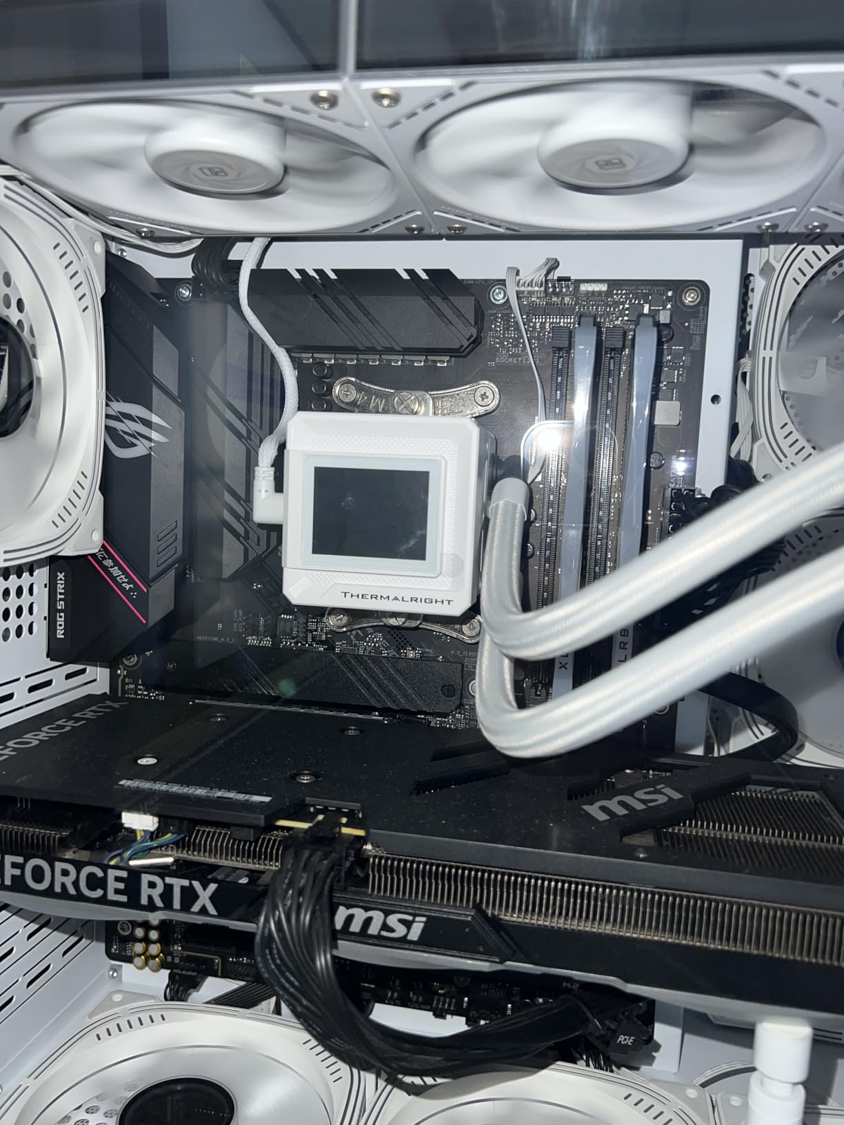 Asus ROG Strix B550-F Gaming WiFi II AMD AM4 (3rd Gen Ryzen) ATX DDR4 Gaming Motherboard (PCIe 4.0,WiFi 6E, 2.5Gb LAN, BIOS Flashback, HDMI 2.1, Addressable Gen 2 RGB Header and Aura Sync) customer photo 2