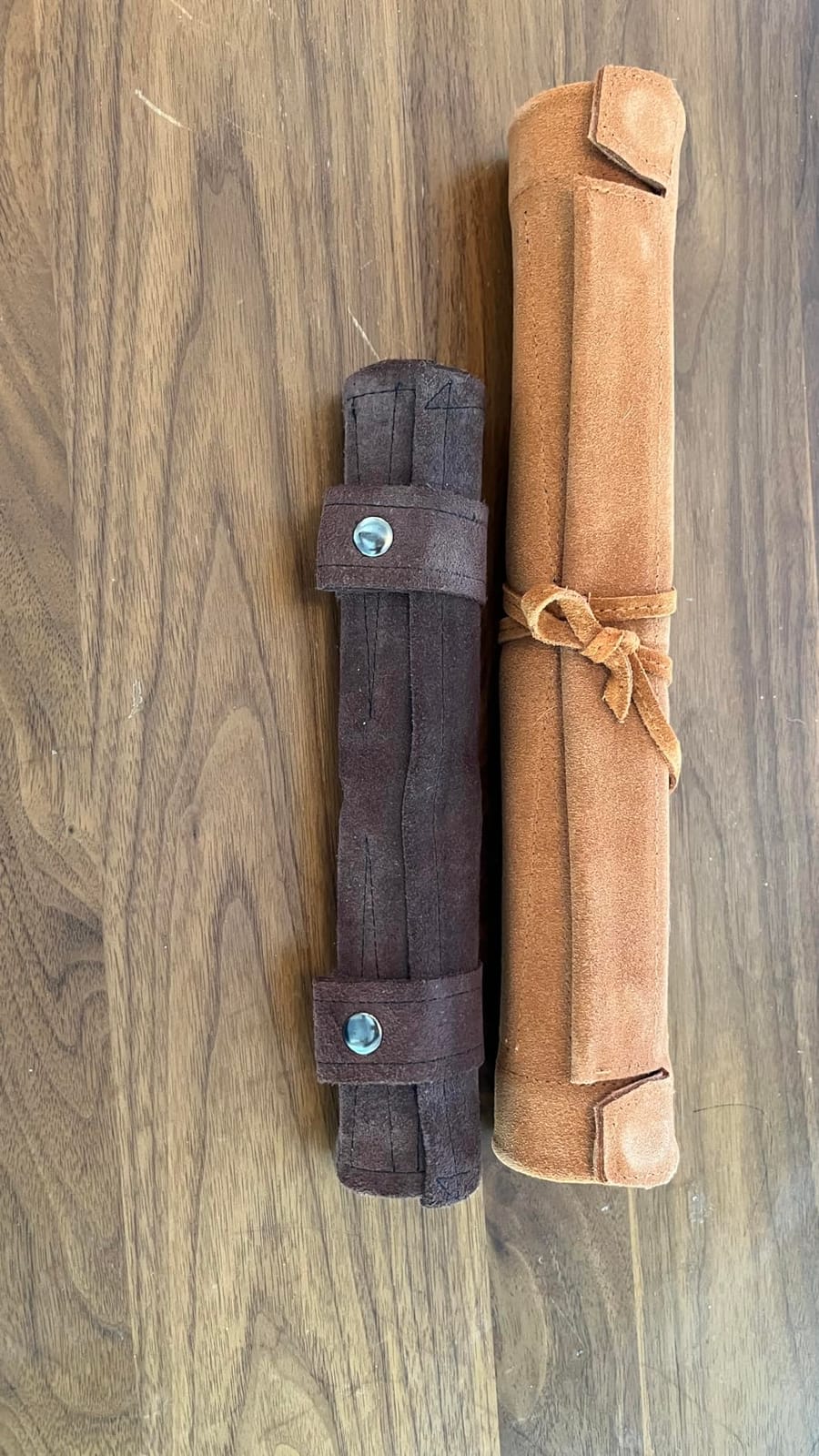 Sondergut Roll-up Portable Leather Backgammon customer photo 2
