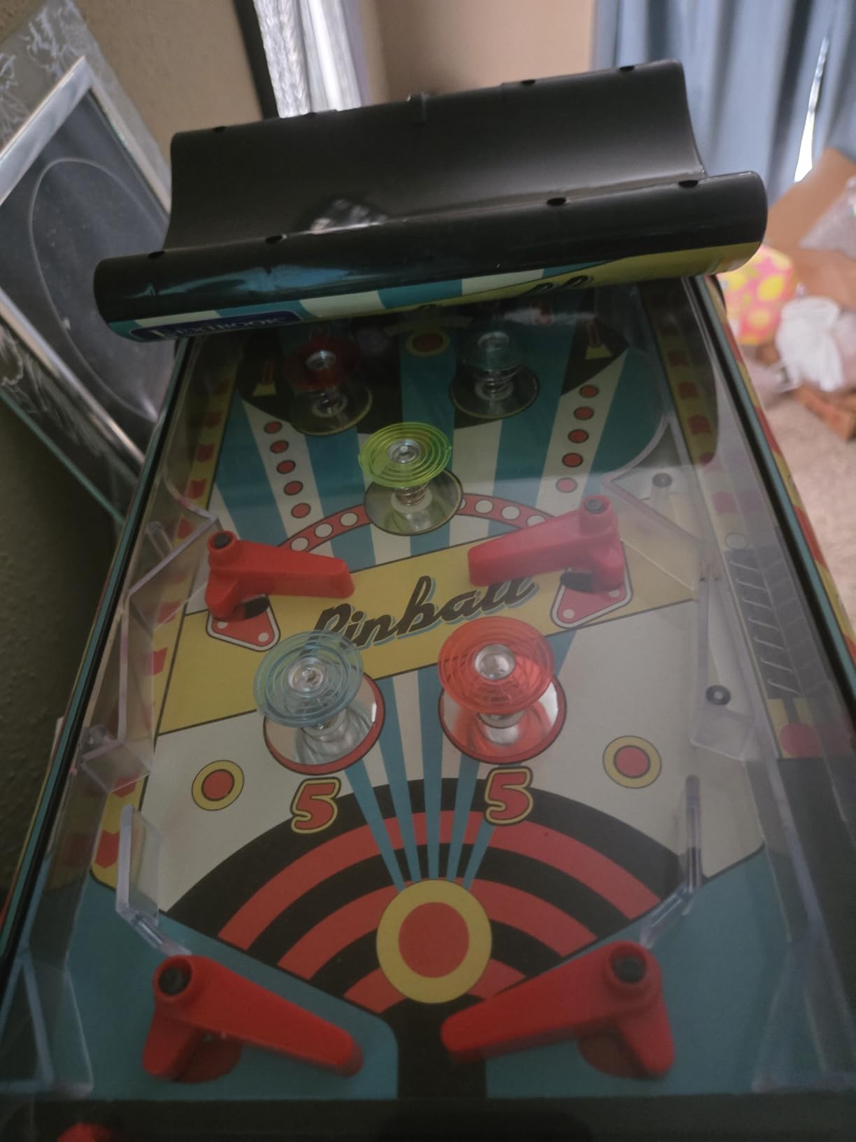 LEXiBOOK Electronic Pinball Machine, JG610 - LCD screen, Sound effects, Light effects, Action and reflex game customer photo 1