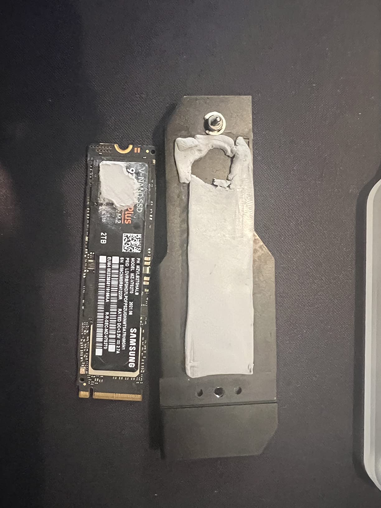Thermalright Thermal Pad 1.5mm 12.8 W/mK, 85x45x1.5mm, Non Conductive Heat Resistance customer photo 1