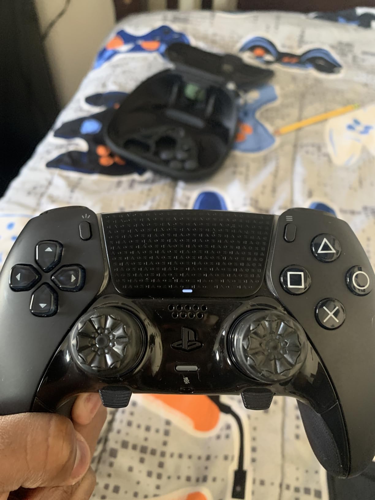 KontrolFreek Aim Boost Kit for PlayStation 5 (PS5) and PlayStation 4 (PS4) Controller | Includes Performance Thumbsticks and Precision Rings | Galaxy Edition customer photo 2