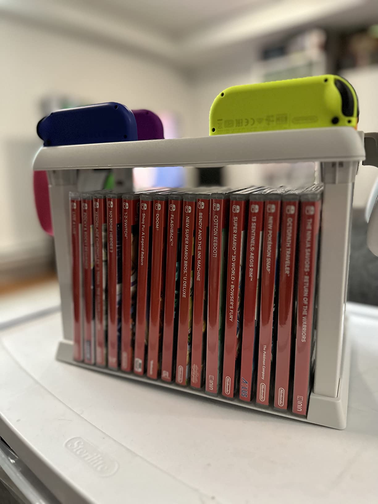 Switch Organizer Station with Controller Charger, Charging Dock for Nintendo Switch & OLED Joycons customer photo 2