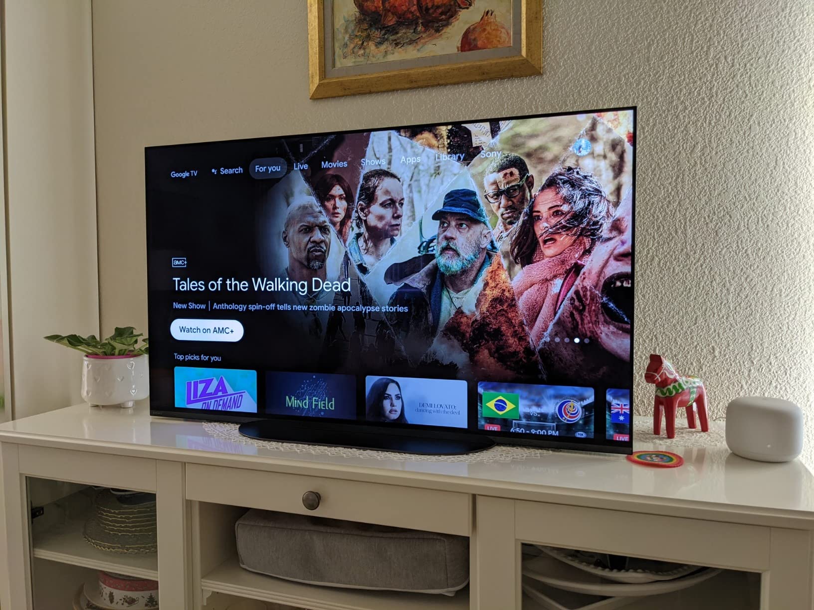 Sony 48 Inch A90K BRAVIA XR 4K HDR TV OLED Smart Google TV (XR-48A90K) | XR Processor with AI Technology, Dolby Vision/Atmos, Exclusive Features for PlayStation 5, 4K movie credits included customer photo 2