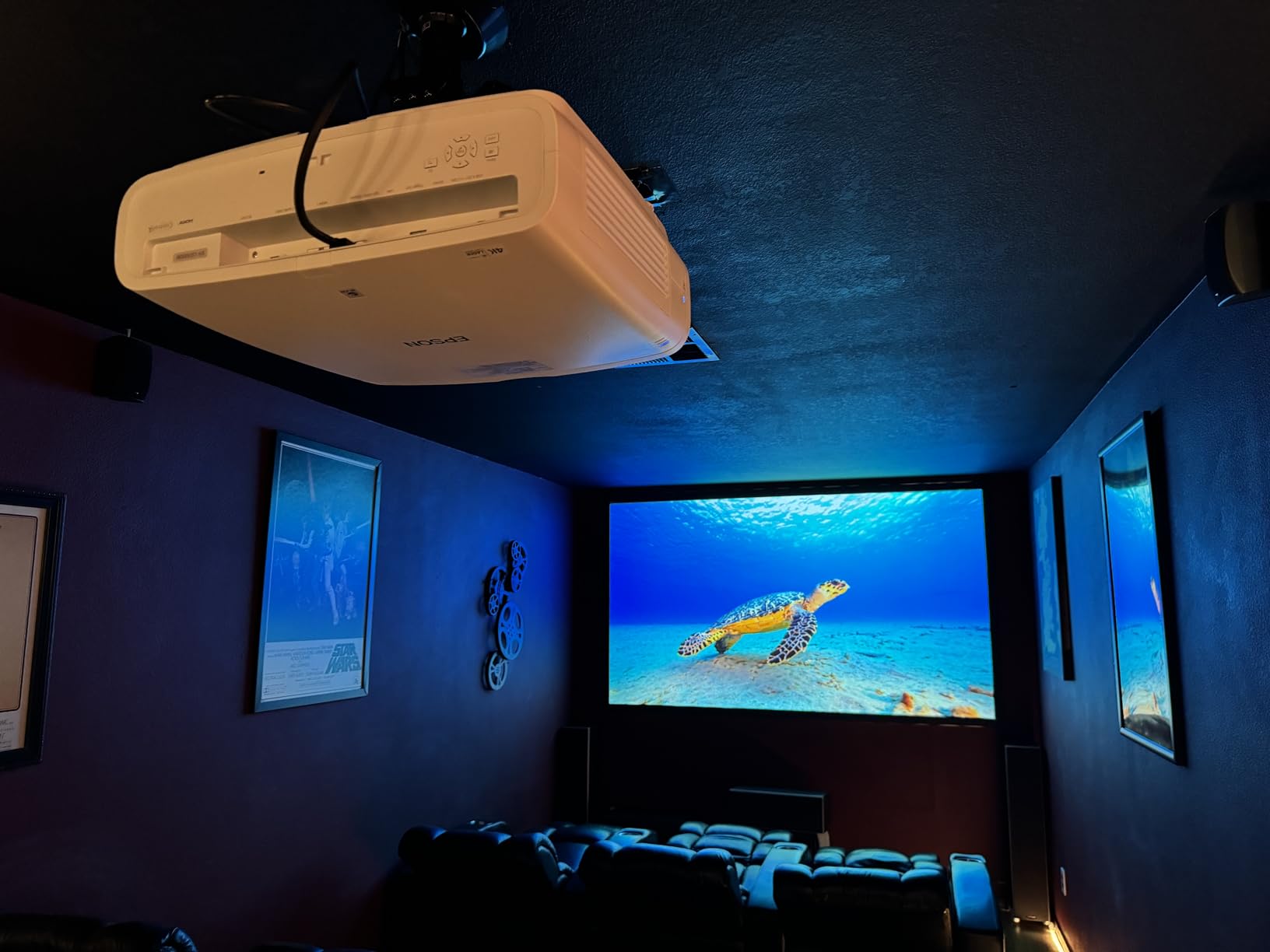 Epson Home Cinema LS11000 4K PRO-UHD Laser Projector, HDR, HDR10+, 2,500 Lumens, HDMI 2.1, Motorized Lens customer photo 1