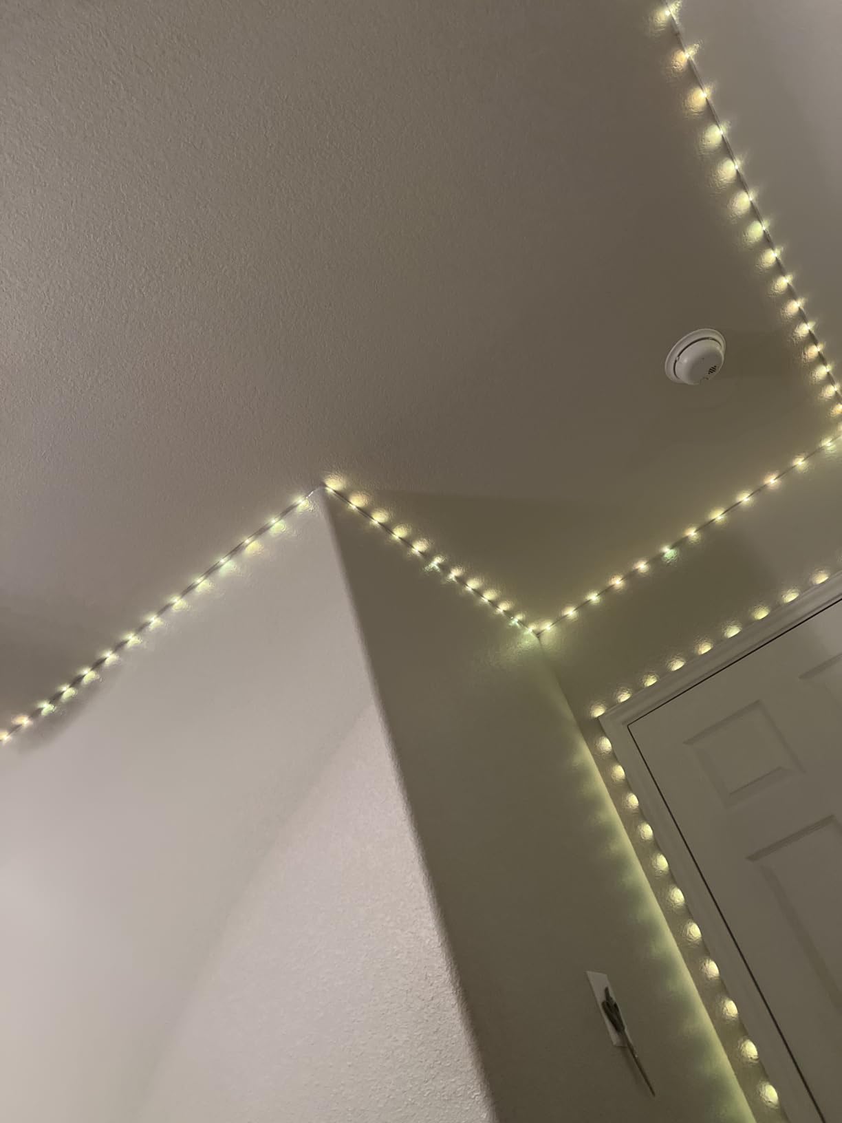KSIPZE 100ft Led Strip Lights RGB Music Sync Color Changing Led Lights with Smart App Control Remote Led Lights for Bedroom Room Lighting Flexible Home Decor customer photo 2