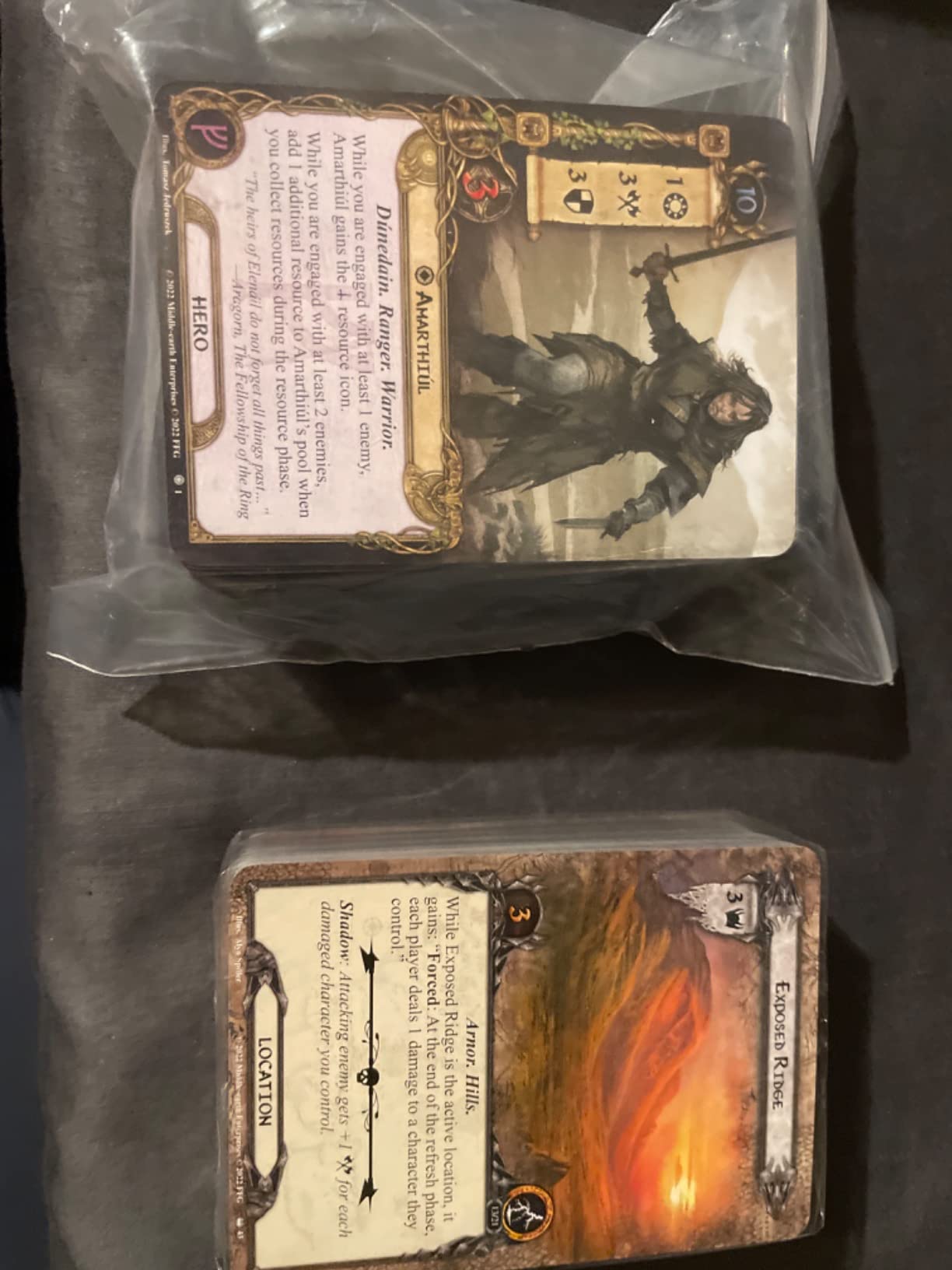 The Lord of the Rings The Card Game Angmar Awakened HERO EXPANSION - Cooperative Adventure Game, Strategy Game, Ages 14+, 1-4 Players, 30-120 Min Playtime, Made by Fantasy Flight Games customer photo 1
