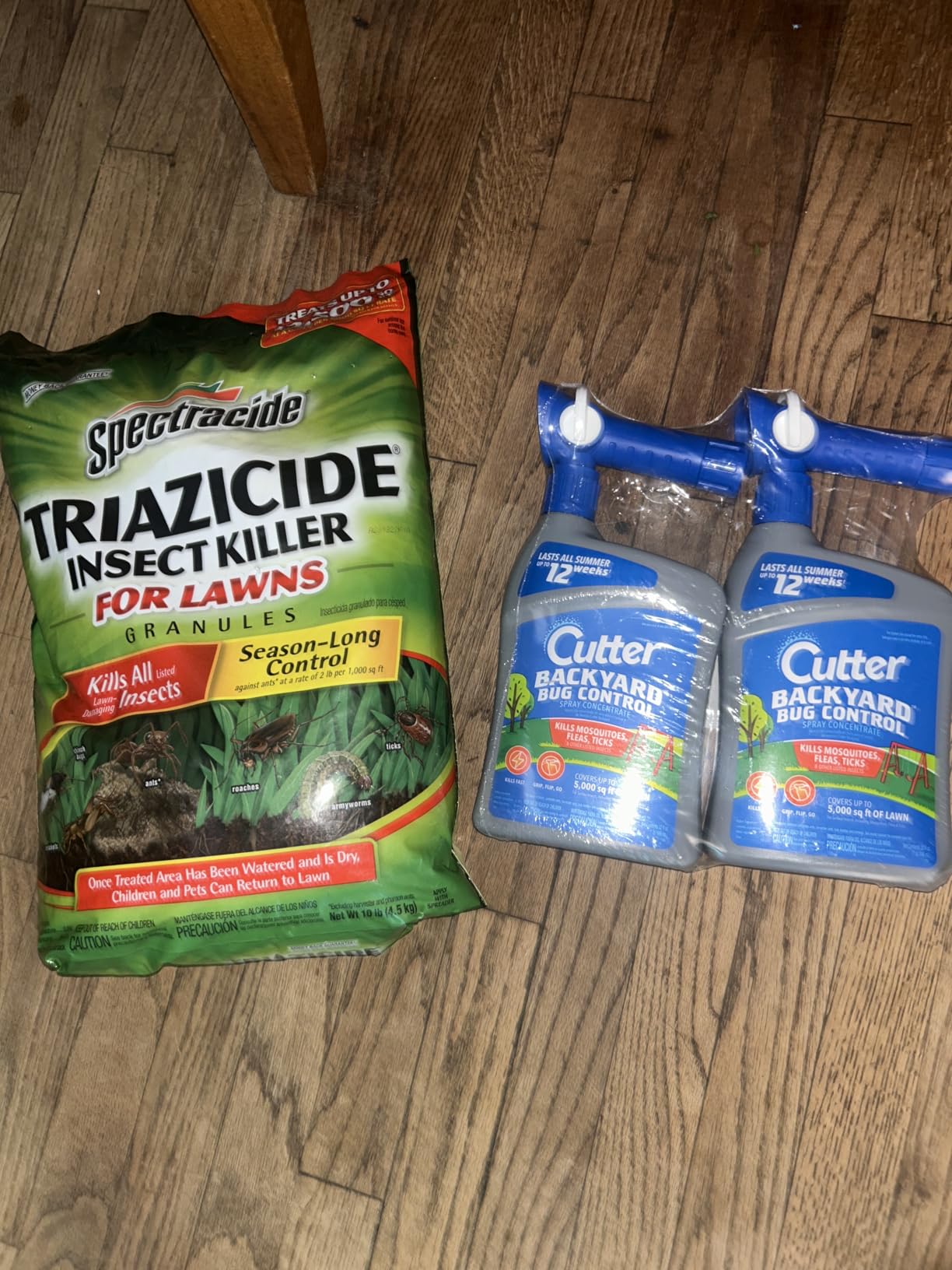 Cutter Backyard Bug Control Spray Concentrate 32 Oz, 2 Pack | Kills Mosquitoes, Fleas & Other Listed Insects, For Lawns, Shrubs, & More, Controls up to 12 Weeks, Treats up to 5,000 Sq.Ft. customer photo 1
