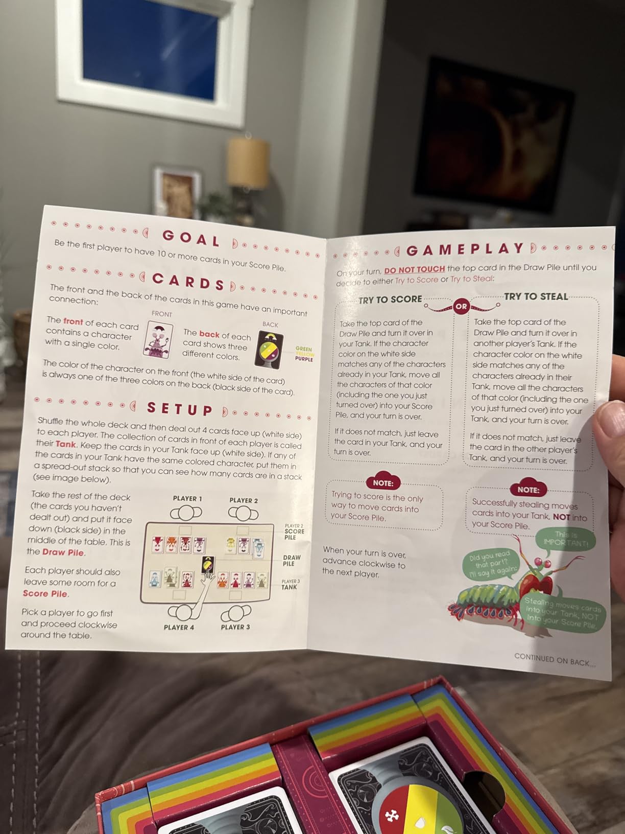 Exploding Kittens Mantis, 2-6 Players, Ages 7+, Quick Learn Card Game | Steal or score in this quick-to-learn card game full of colorful chaos. Fast, fun, and great for family game night. customer photo 2