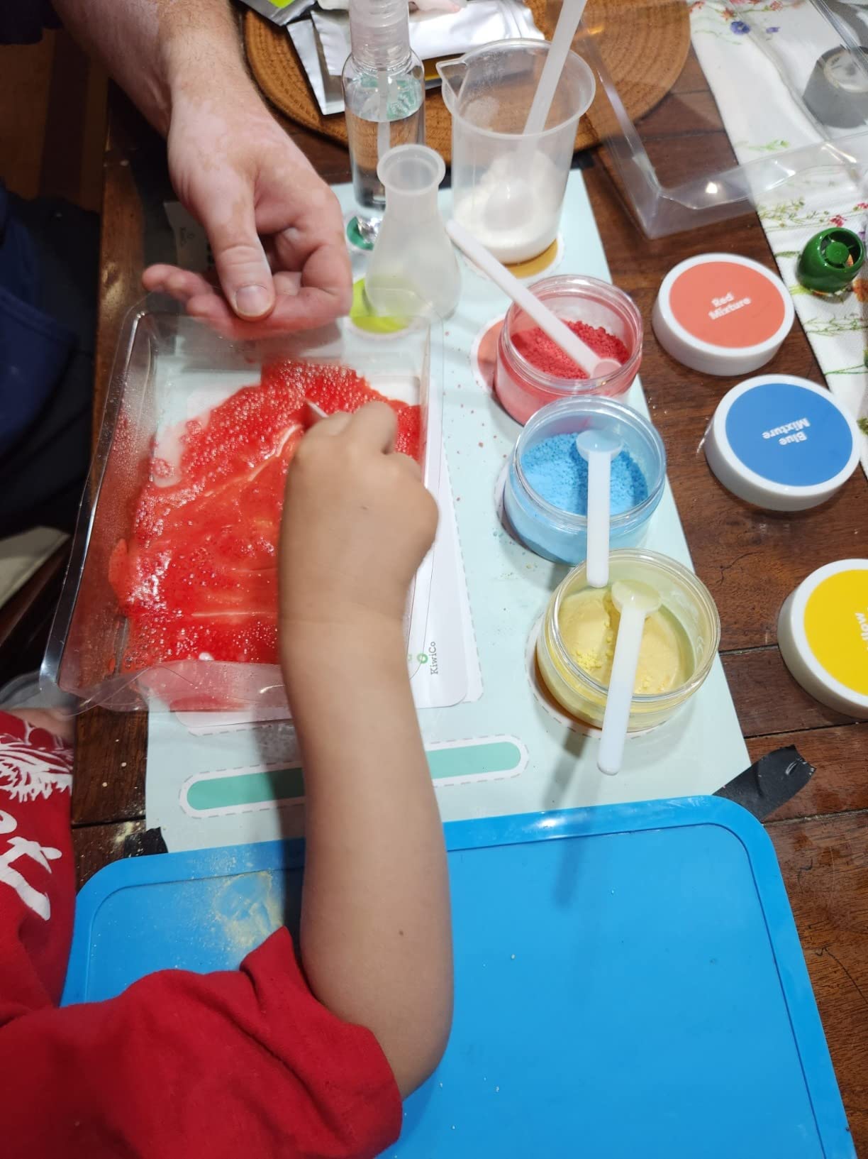 KiwiCo - Colorful Chemistry Set and Science Kit with Safe Chemical Reactions, for 3-8 Year Old Boys & Girls customer photo 2
