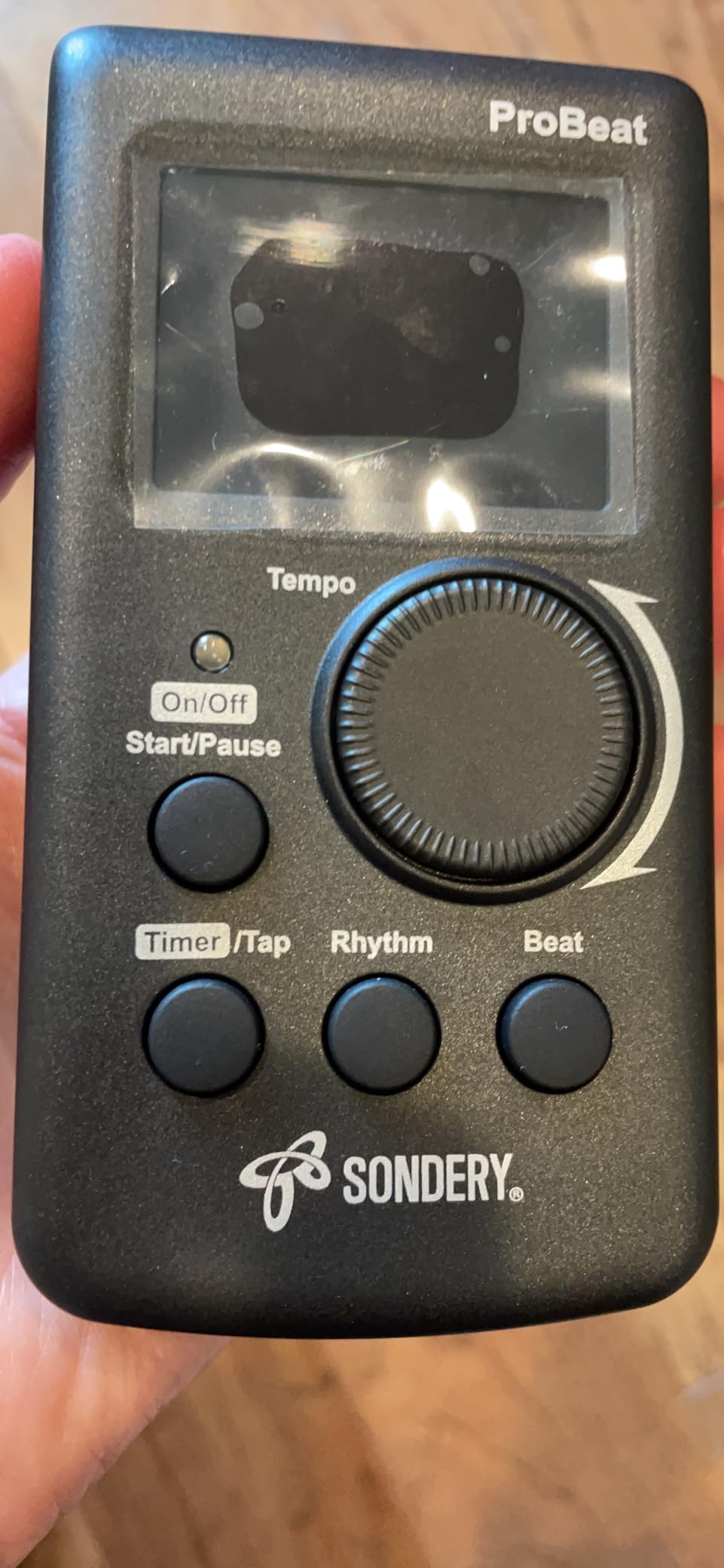 Sondery Digital Metronome Rechargeable Vocal Counting for Piano Guitar Drum | Timer Function, Large Display, Easy to Use, English Vocal Counting, Compatible with All Instruments customer photo 1