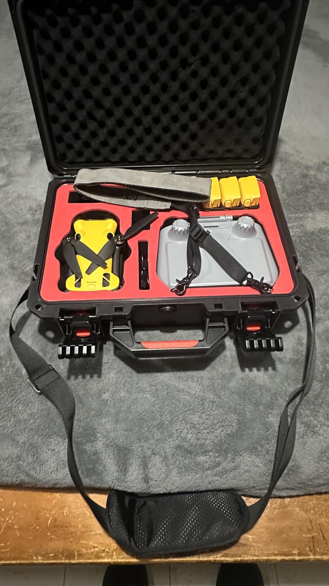 STARTRC Mini 3 Case, Waterproof Case for DJI Mini 4 Pro for Skyrover X1 | Hard Carrying Bag for DJI Mini 3/4 Pro for Skyrover X1 Fly More Combo Accessories, Case for RC2/RC-N3 Controller, 7 Batteries customer photo 2
