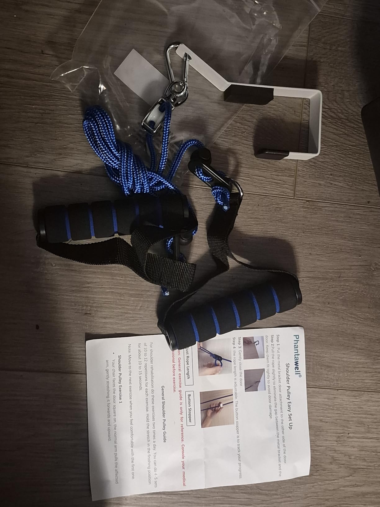 Shoulder Pulley for Physical Therapy, Pulleys for Shoulder Rehab Over Door, Shoulder Pulley Over The Door Physical Therapy, Door Pulleys For Physical Therapy, Arm Pulley, Over The Door Pulleys customer photo 1
