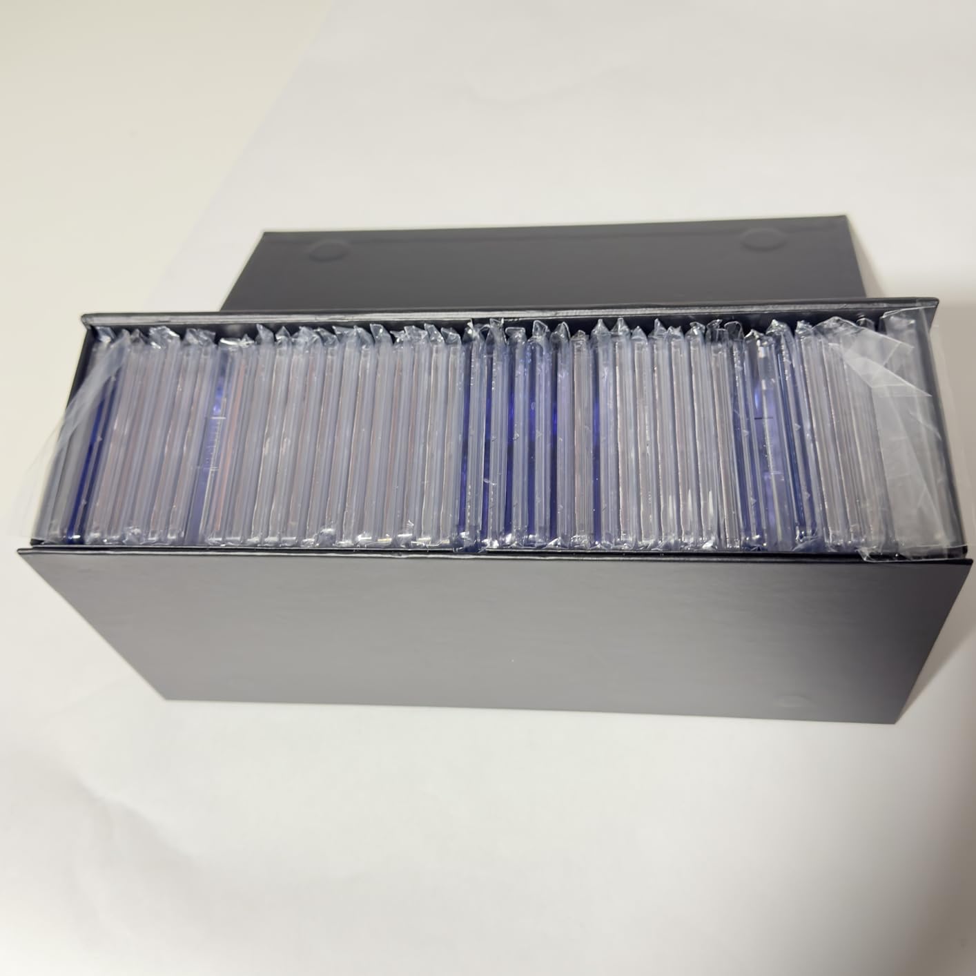 tutata PSA Graded Card Storage Box, PSA Graded Card Storage Holder Container Trading cards Boxes - 2 Pack customer photo 1
