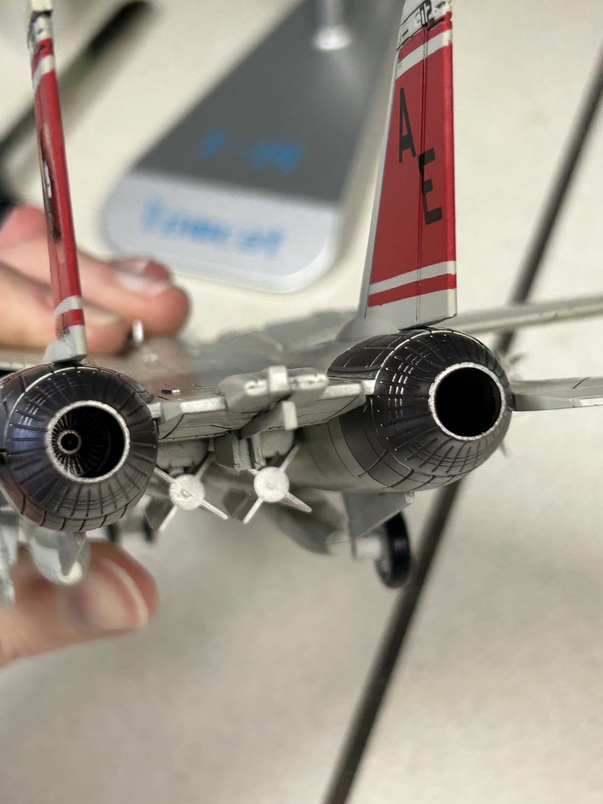 F-14 Tomcat VF-84 Jolly Rogers 1/72 Scale Die-Cast Metal Fighter Jet Model customer photo 2