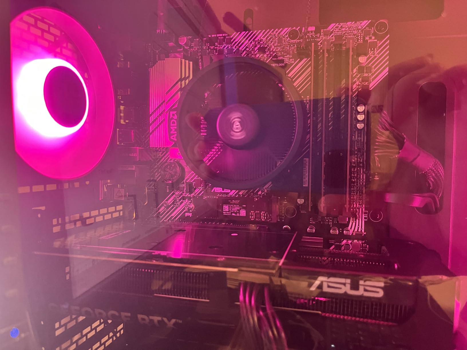 ASUS Prime B550M-A WiFi II AMD Micro ATX DDR4 Motherboard with PCIe 4.0, WiFi 6, ECC Memory, HDMI 2.1, RGB Header customer photo 1