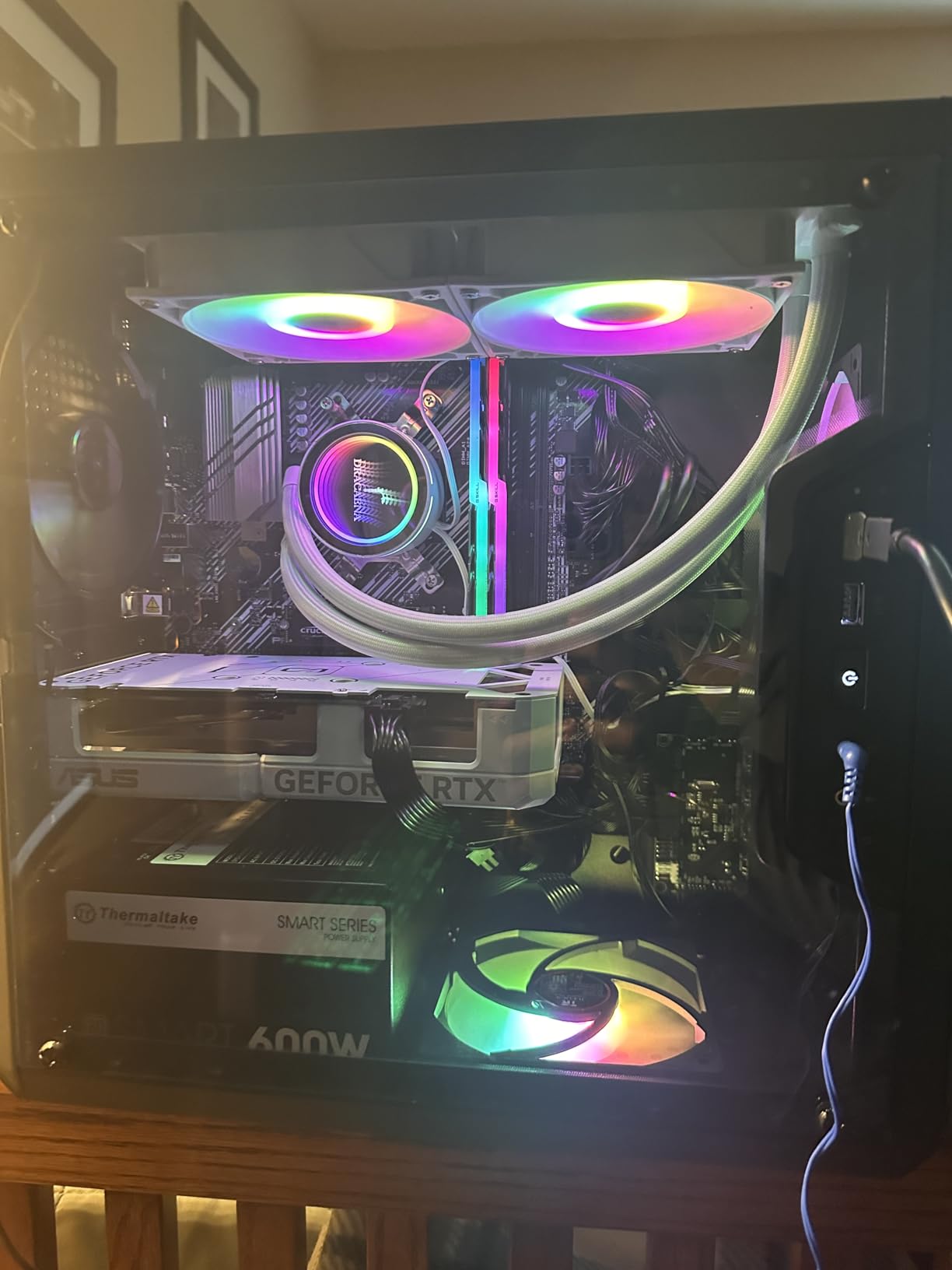 ASUS Prime B550M-A WiFi II AMD Micro ATX DDR4 Motherboard with PCIe 4.0, WiFi 6, ECC Memory, HDMI 2.1, RGB Header customer photo 2