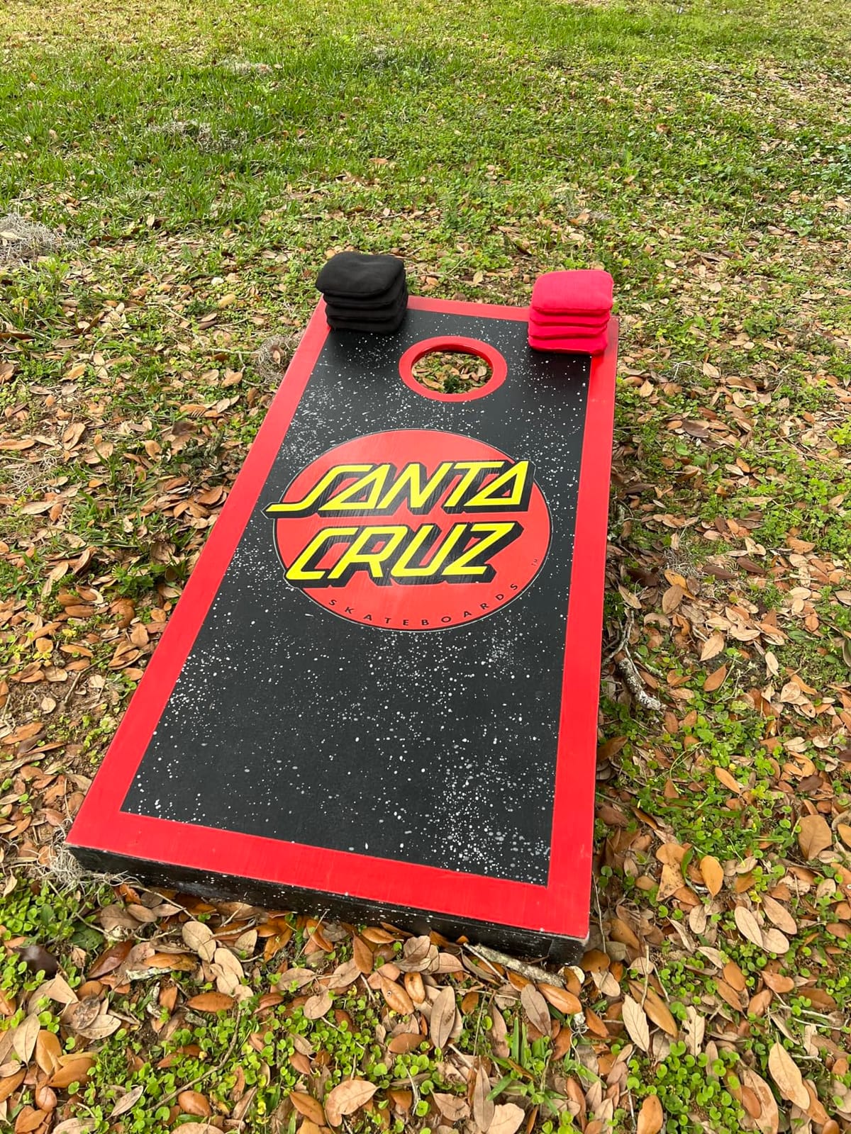 Professional Dual Sided Cornhole Bags- 16 oz 6x6 w/Premium Resin Fill - Official Tournament Slide/Stick Pro Bean Bags - Regulation/Approved customer photo 2