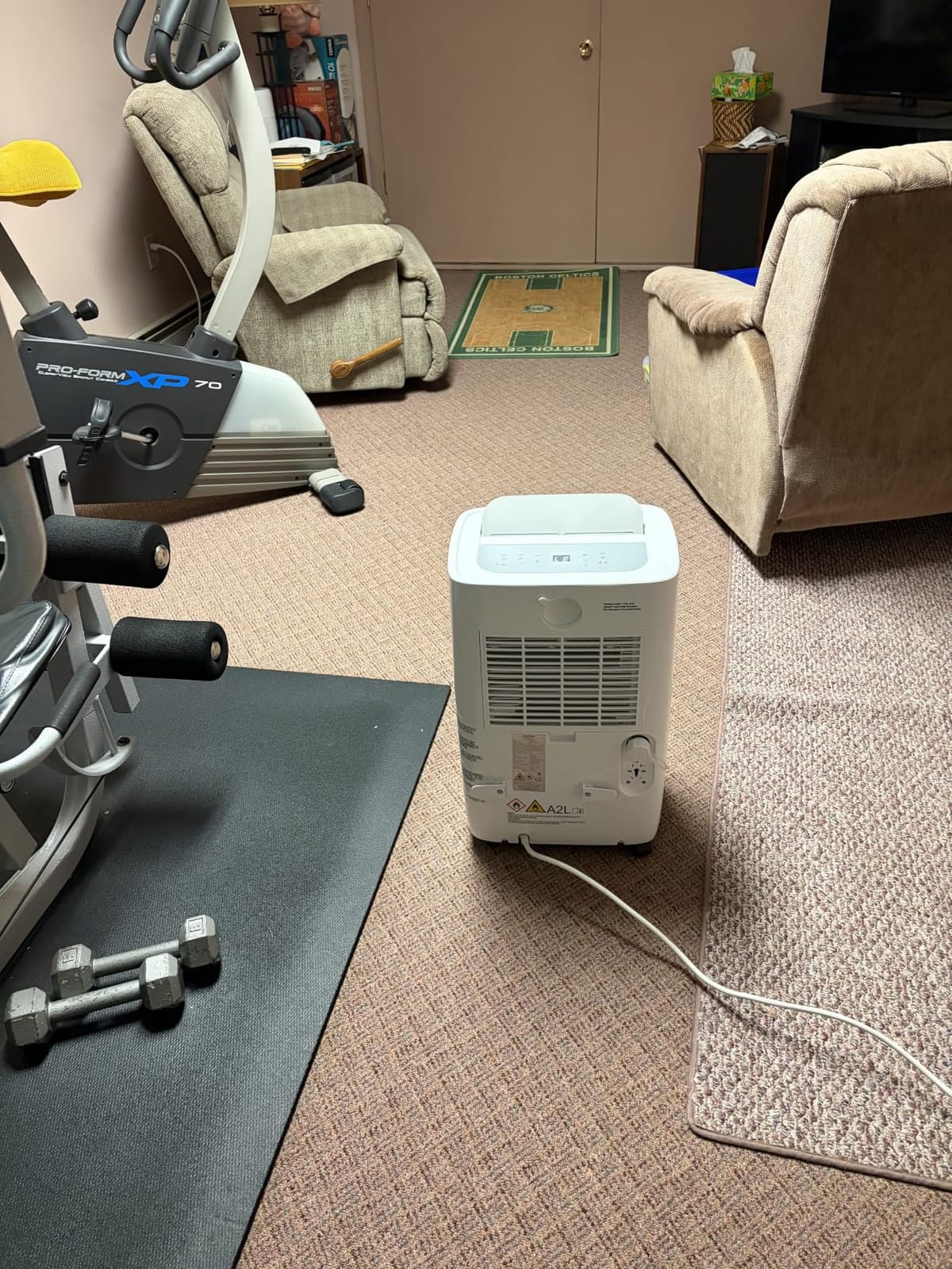Waykar 80 Pints 5000 Sq. Ft 2025 Energy Star Dehumidifier for Basement | 90 deg Auto Swing, 30%-80% Humidity Control for home, Continuous drainage support, Whole-House Dehumidification, Auto-defrost customer photo 1