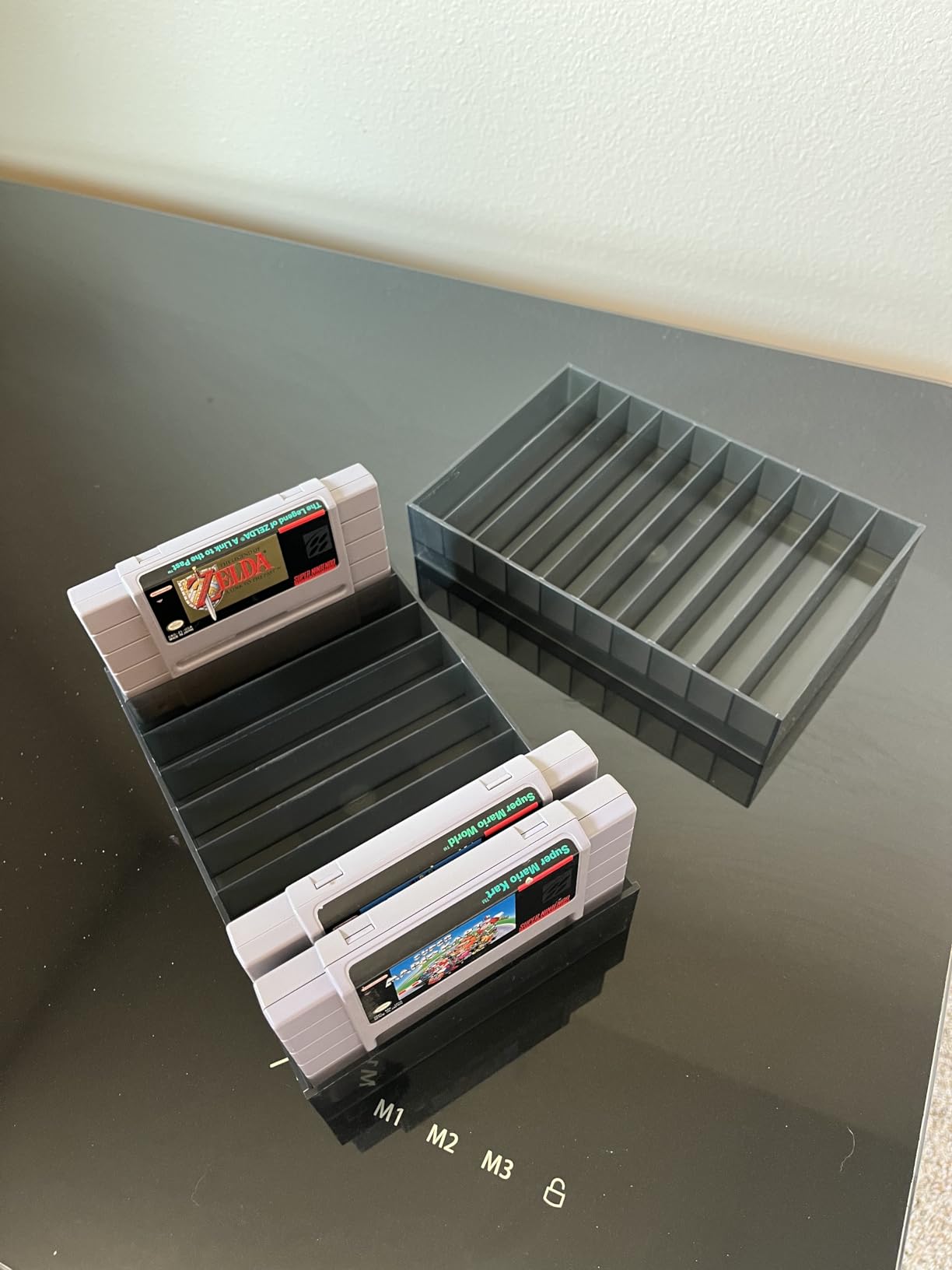 Hyperkin 24 Cartridge Game Holder for GBA/Gameboy Advance [2 Pack] | Stackable Cartridge Storage Organizer for Game Collection customer photo 1