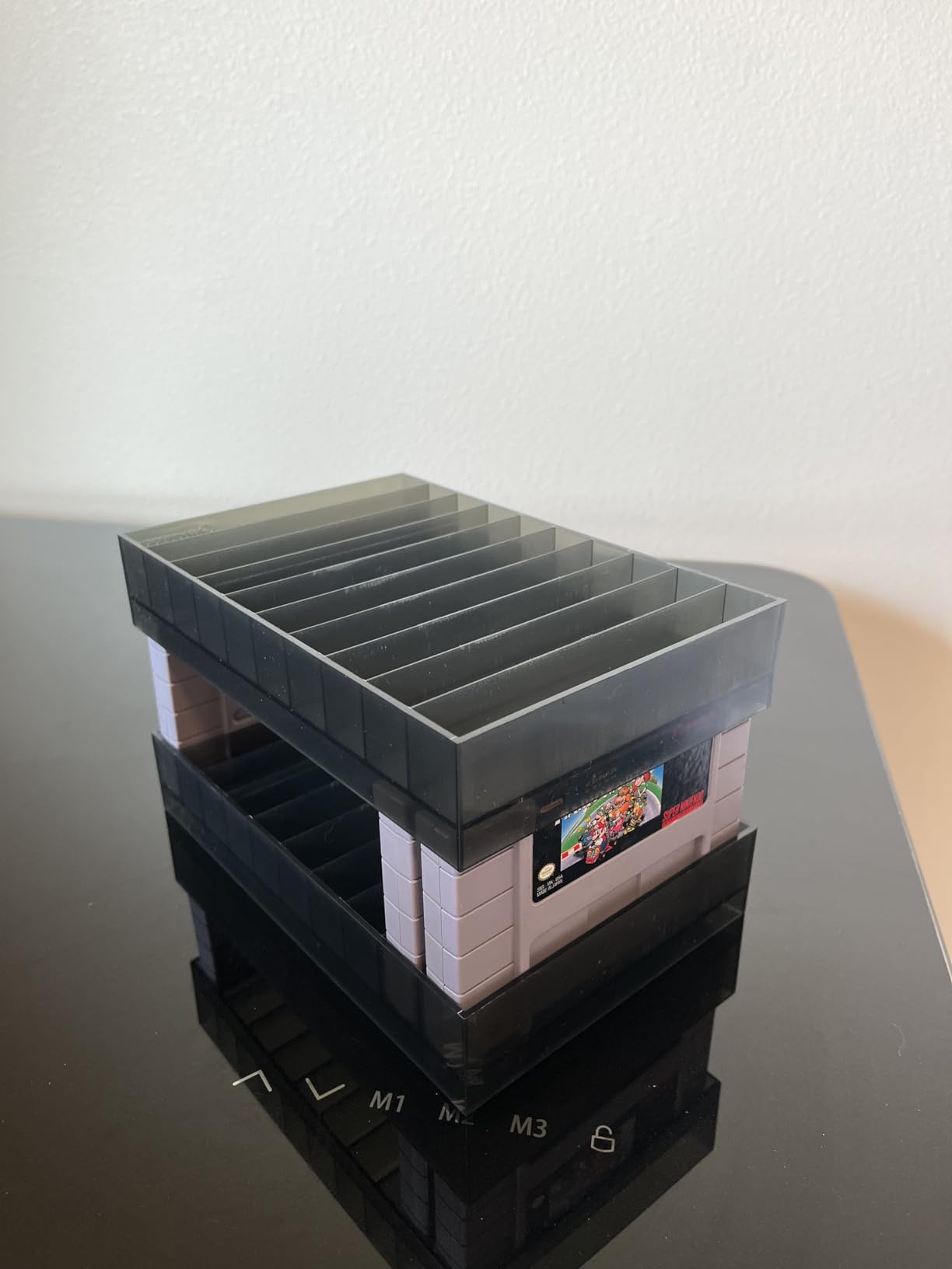 Hyperkin 10-Cartridge Storage Stand Compatiable with NES [2 Pack] | Game Organizer, Cartridge Holder for Collection Shelf customer photo 1