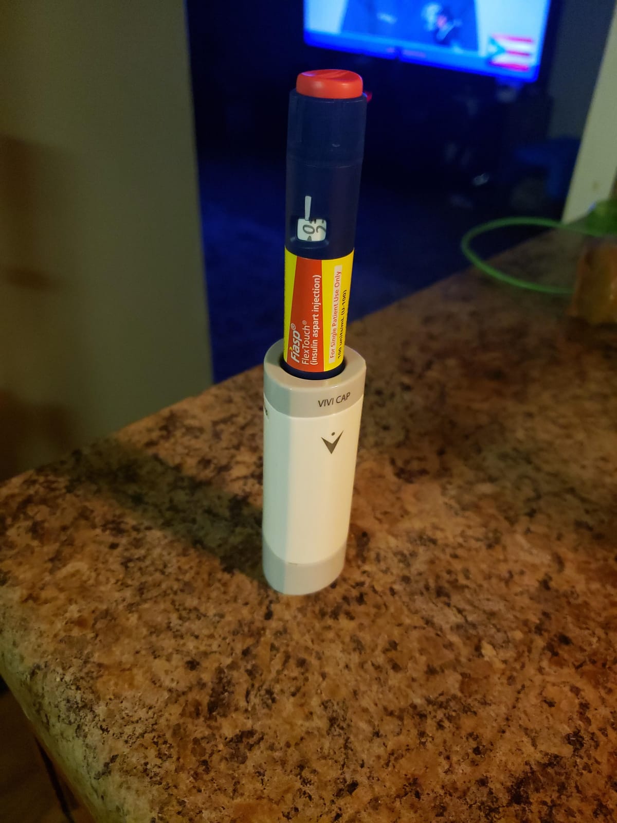 VIVI CAP Insulin Cooler Travel Case TSA Approved Diabetic Pen Protector, Compact Diabetic Medical Travel Pen Shield. Works 24/7/365. No Freezing or Charging. Compatible With GLP-1 Medication Pens customer photo 1