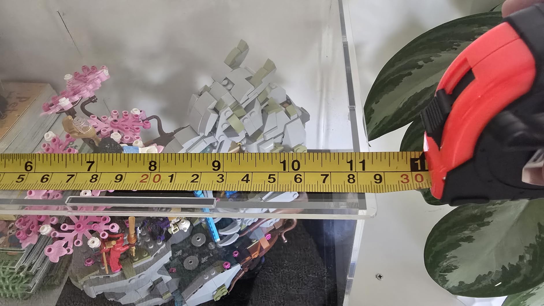 Clear Acrylic Display Case with Matte Black Base, Simple Self-Assembly Dust-Proof Showcase, Countertop Display Box for 1:24 Diecasting Model Cars (10x5x5 inch) customer photo 2