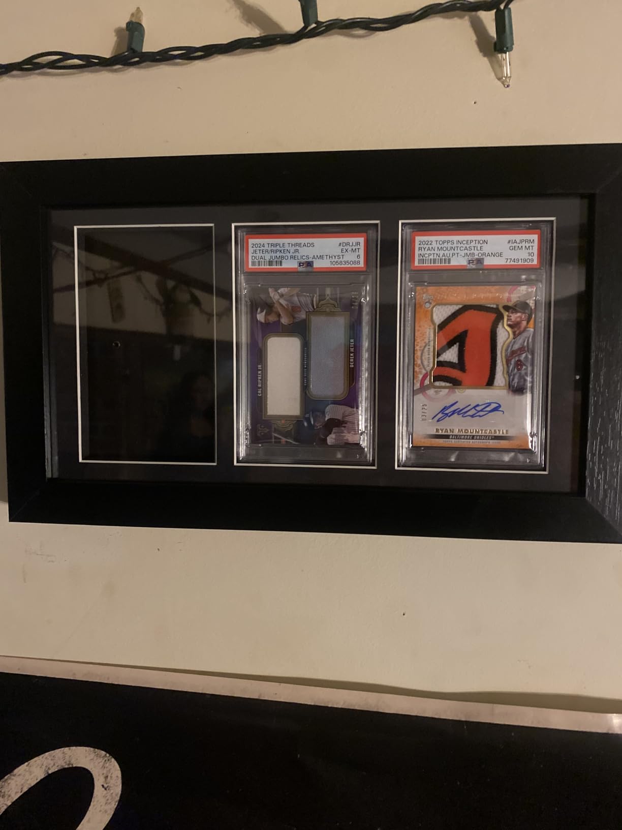 Bivitre Graded Card Display Frame - Compatible with PSA, CGC and TAG Slabs | Wall-Mount Trading Card Display Case for Sports Cards, Pokemon, and MTG customer photo 1