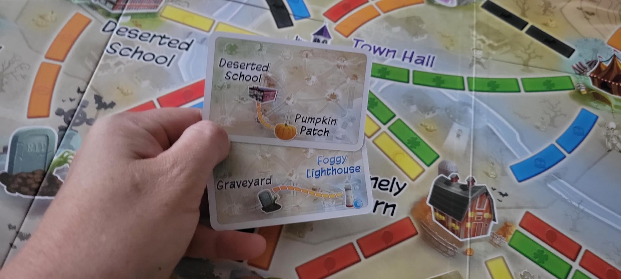 Ticket to Ride Ghost Train Board Game Themed Strategy Fun Family Adventure for Adults and Kids Ages 6+ 2-4 Players Average Playtime 15-30 Minutes Made by Days of Wonder customer photo 1