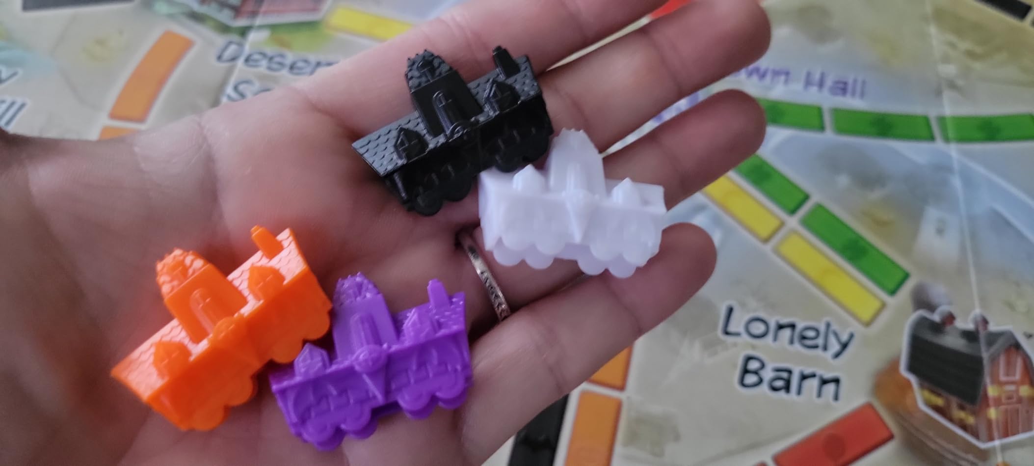 Ticket to Ride Ghost Train Board Game Themed Strategy Fun Family Adventure for Adults and Kids Ages 6+ 2-4 Players Average Playtime 15-30 Minutes Made by Days of Wonder customer photo 2