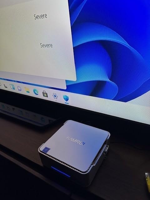 KAMRUI Pinova P2 Mini PC, AMD Ryzen 7330U (4 Cores, 8 Threads, Up to 4.3GHz), 16GB RAM 256GB SSD, Zen3 Architecture 7nm Processor, 8MB L3 Smart Cache Mini Computers, Triple 4K Display Home/Business customer photo 1