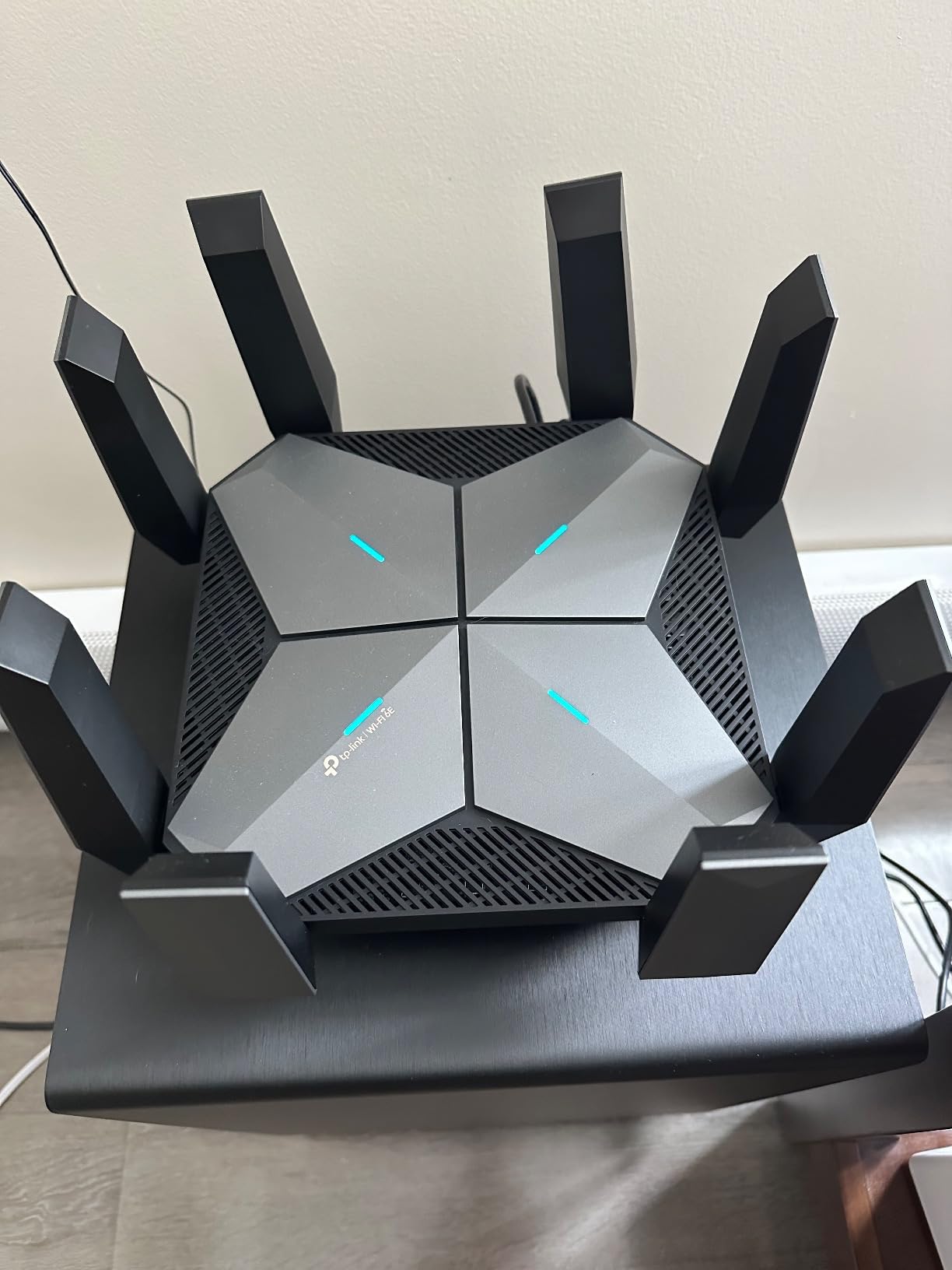 TP-Link AXE16000 Quad-Band WiFi 6E Router (Archer AXE300) - Two 10Gb Ports Wireless Internet Gaming Router, Supports VPN Client, 2.5G WAN/LAN + 4 x Gigabit LAN Ports customer photo 1