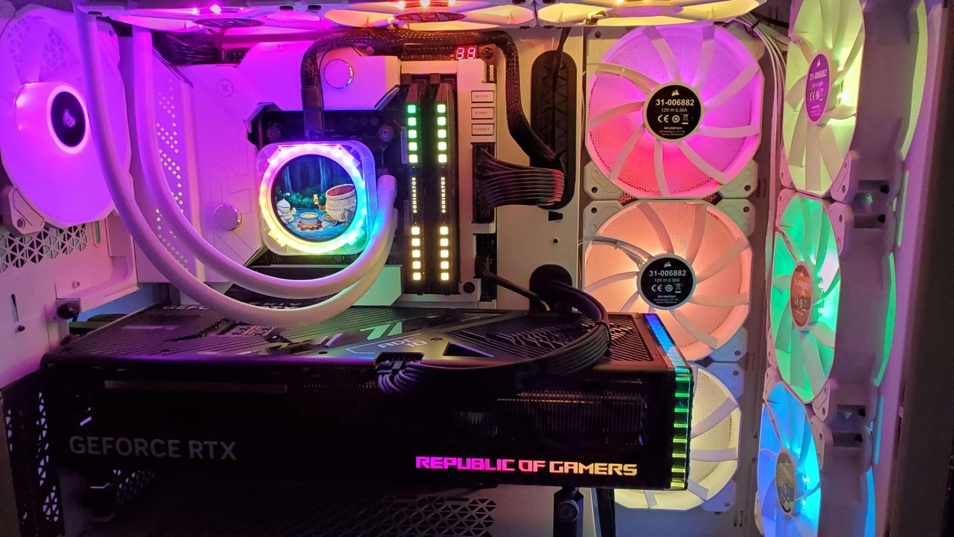 ROG Strix GeForce RTX 4090 OC Edition Gaming Graphics Card (PCIe 4.0, 24GB GDDR6X, HDMI 2.1a, DisplayPort 1.4a), 3 Year Warranty customer photo 1