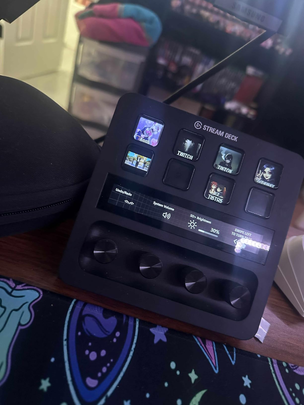 Stream Deck +, Audio Mixer and Studio Controller | LCD keys, dials and touch strip, Multi actions and smart profiles, Unlocks Wave Link mixing, Works with Mac and PC customer photo 1