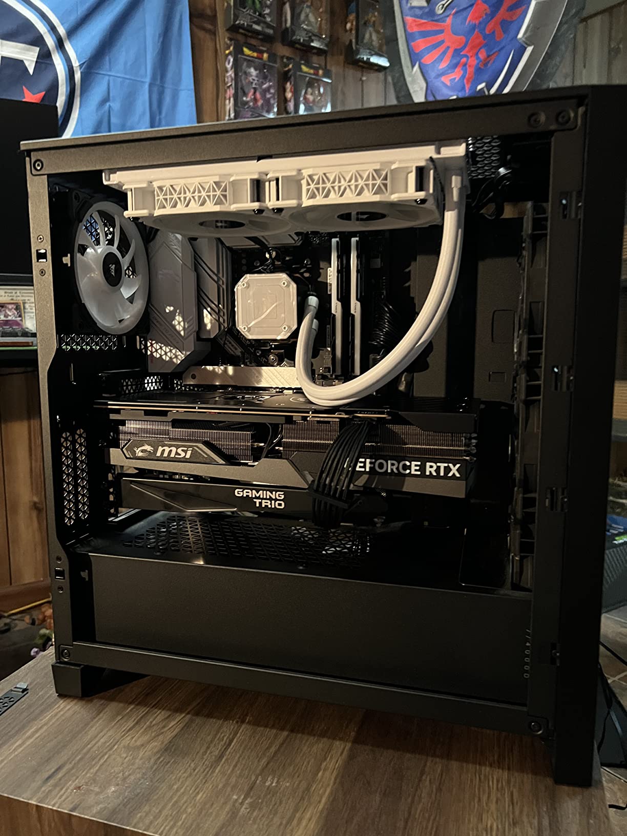 MSI Gaming GeForce RTX 4080 16GB GDRR6X 384-Bit HDMI/DP Nvlink Tri-Frozr 3 Ada Lovelace Architecture Graphics Card (RTX 4080 16GB Gaming X Trio) customer photo 1