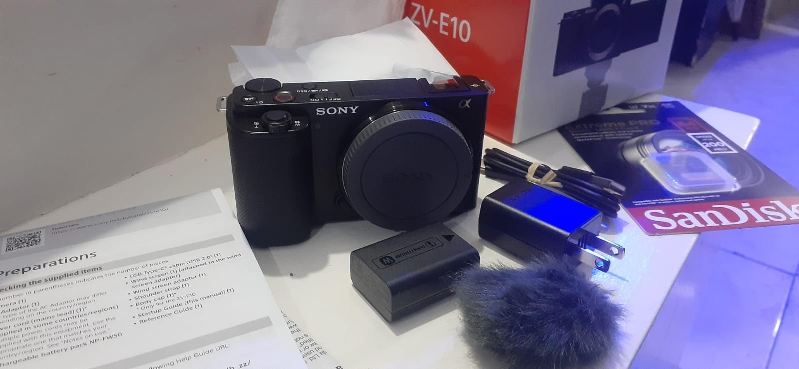 Sony ZV-E10 APS-C Mirrorless Vlogging Camera with 16-50mm II Power Zoom Lens, Shoulder Bag, UV | CPL | ND Filter Kit, Complete Cleaning Kit, 1-Year Sony Warranty, Black customer photo 1