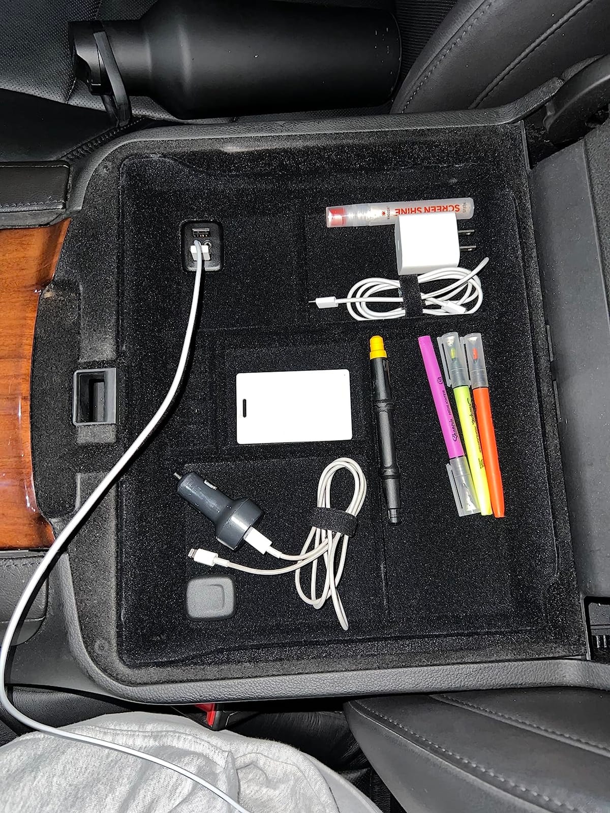 Console Organizer for Cadillac Escalade Platinum 2015-2019 customer photo 1