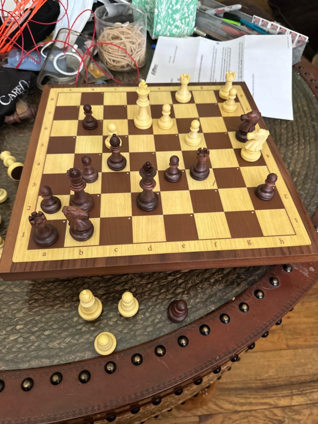 Chessnut Air Electronic Chess Board with AI - Handcrafted Wooden Board, LED Indicators, Adaptive Difficulty, Full Piece Recognition - Play Online on Major Chess Platforms customer photo 1