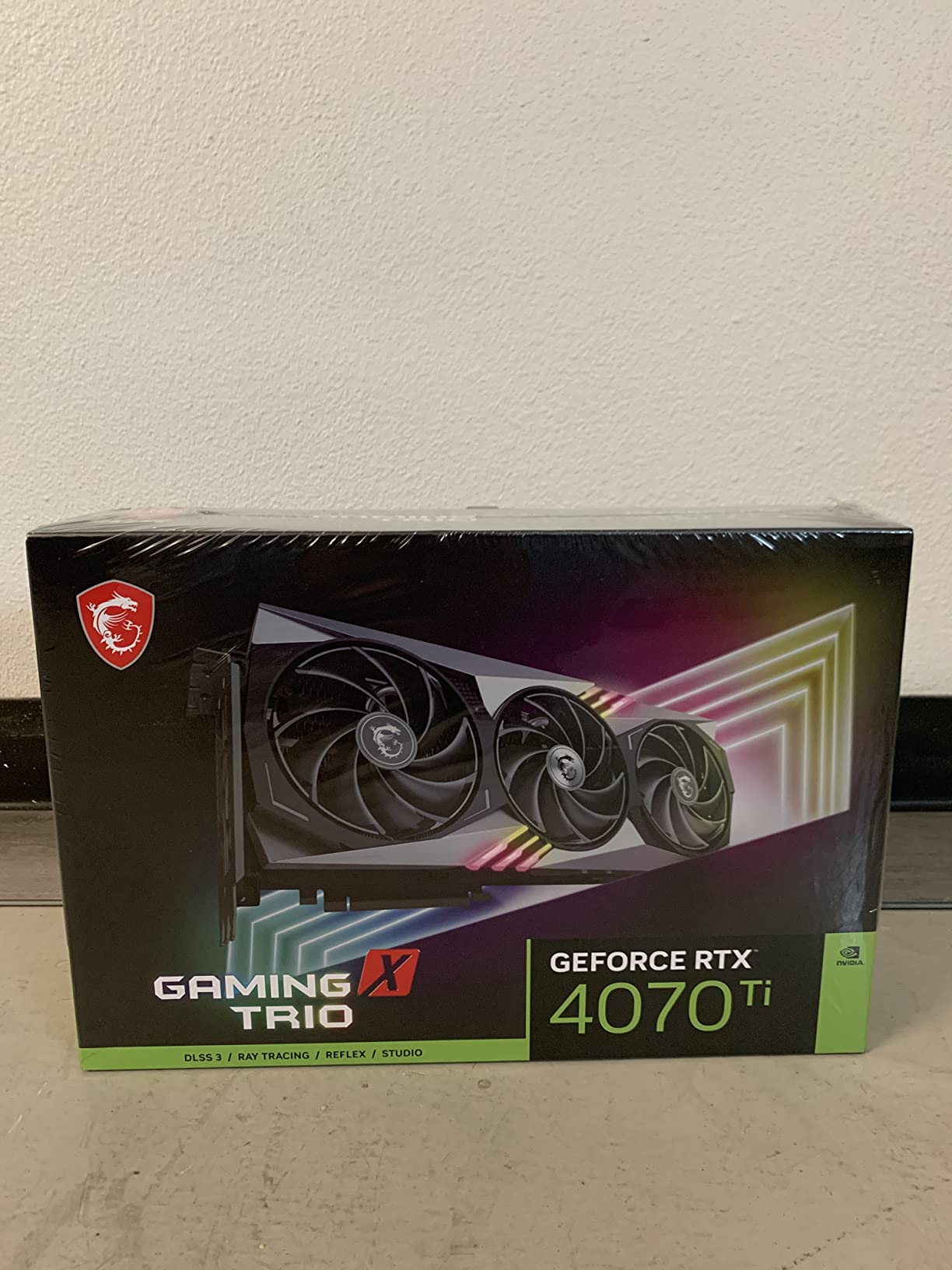 MSI Gaming GeForce RTX 4070 Ti 12GB GDRR6X 192-Bit Extreme Clock: 2760 MHz HDMI/DP Nvlink Tri-Frozr 3 Ada Lovelace Architecture Graphics Card (RTX 4070 Ti Gaming X Trio 12G) customer photo 1