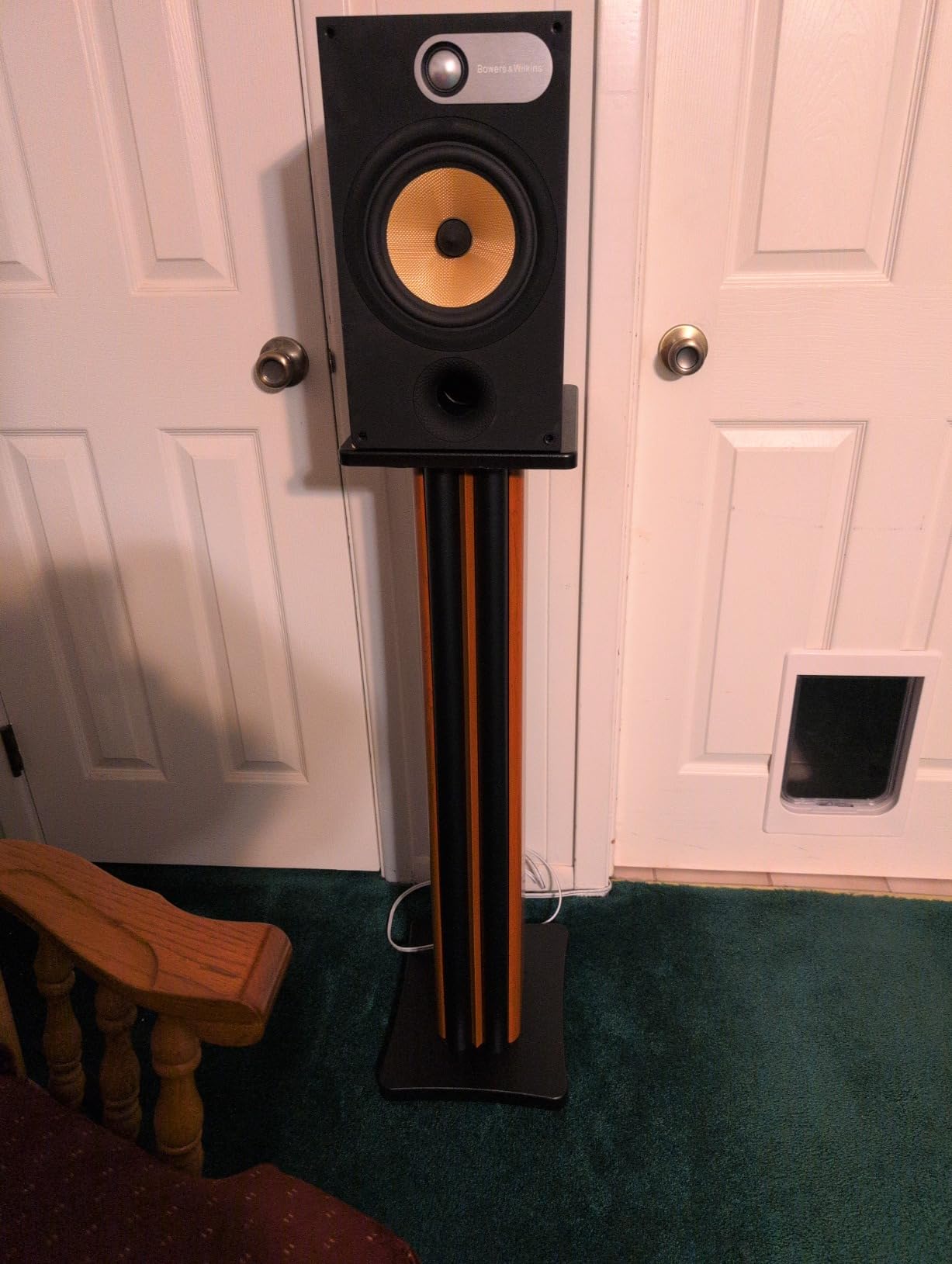 Rockville SS36D Dark Wood Grain 36