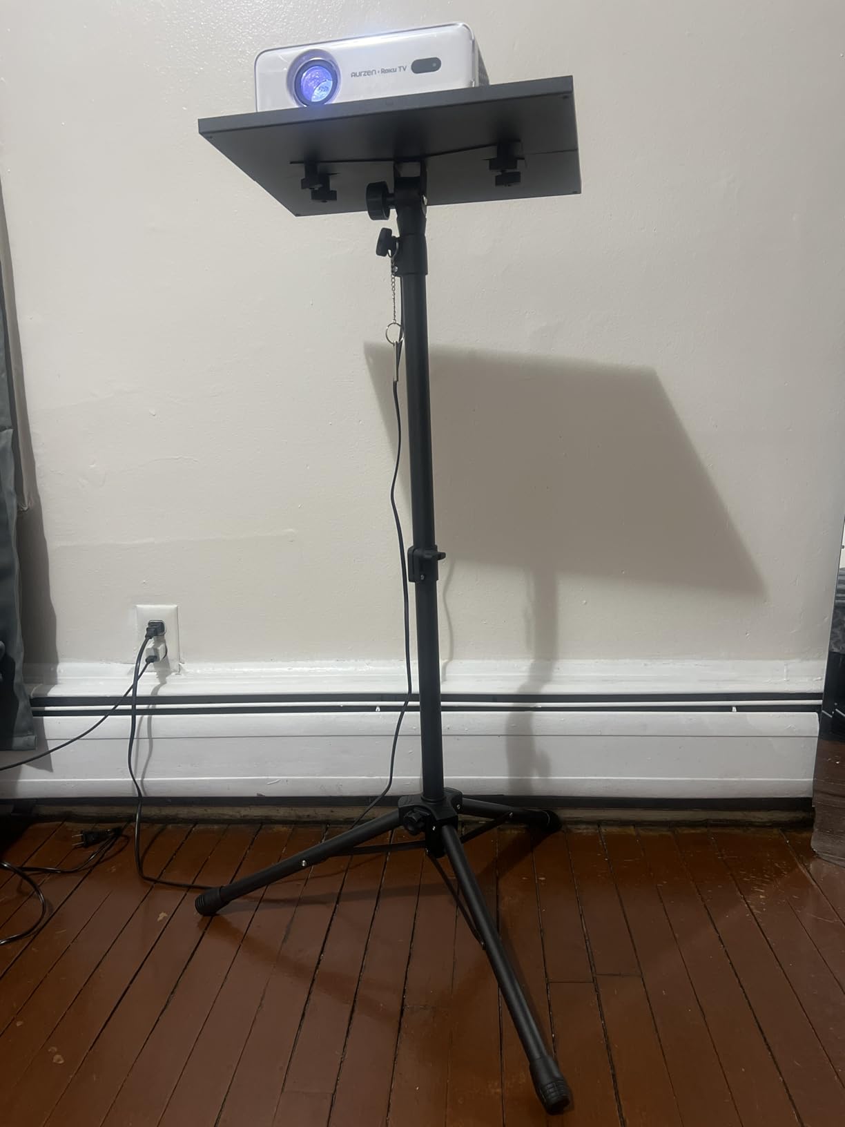 Facilife Projector Stand - Adjustable Height 22 to 63 Inches, Tripod for Laptop & Projector, Outdoor Movies customer photo 1
