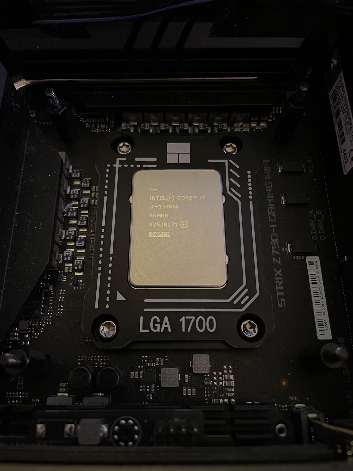 Thermalright LGA1700-BCF Black 12/13/14 Generation Intel Anti-Bending Fastener, Bending Type Pressure Plate, CPU Contact Frame, Full-Fitting Fixed Non-arking Installation, Contact Frame lga 1700 customer photo 2