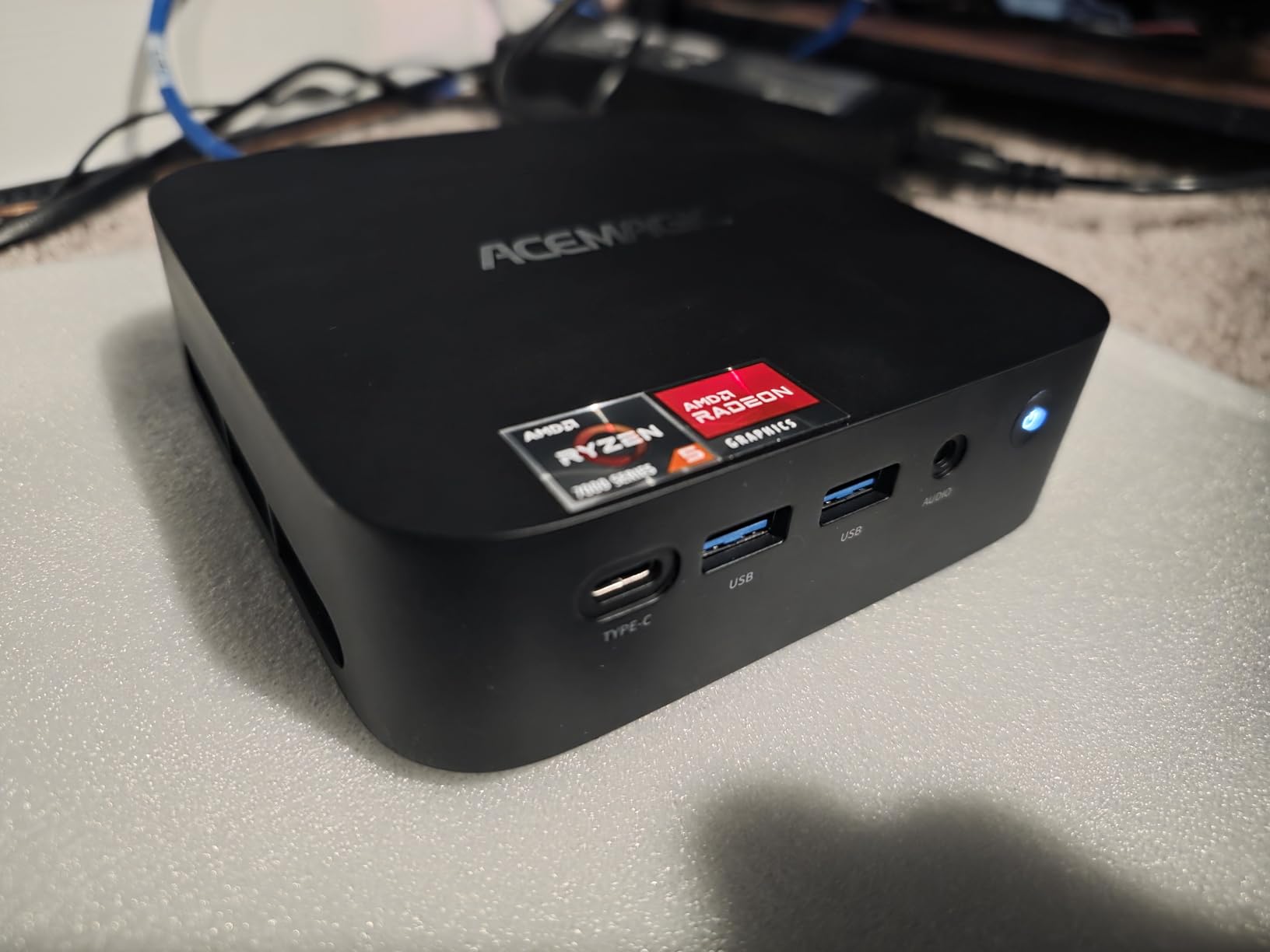 ACEMAGIC K1 Gaming Mini PC Ryzen 7 7730U 16GB 512GB SSD Windows 11 Pro | 8C/16T Multitasking,Home Office & Light Gaming, Quiet Cooling, Compact ,6×USB Ports, Wi-Fi 6, BT 5.2, Triple Screen Output customer photo 2